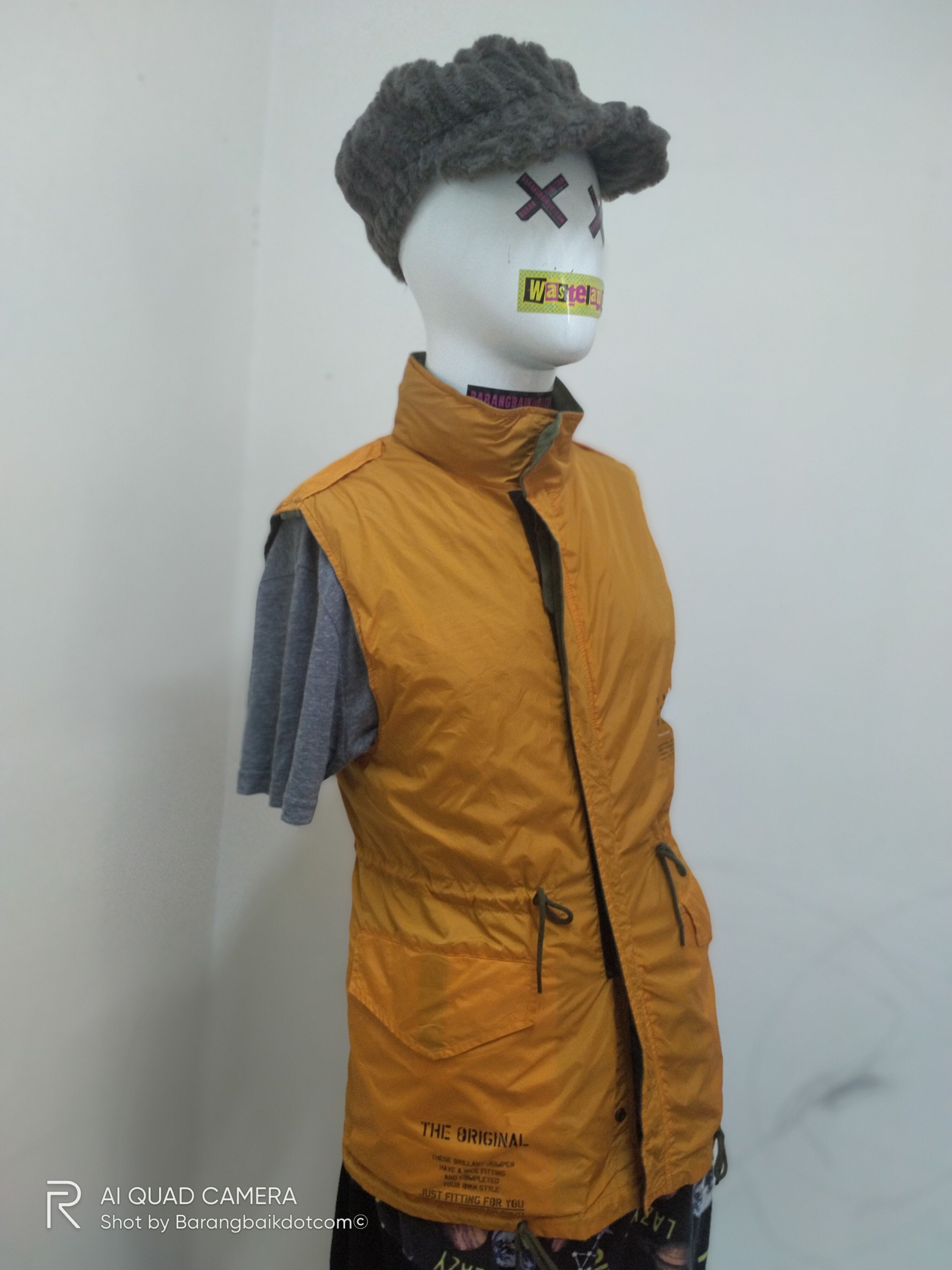 Kai Aakmann × Vintage 2012 'Drop bomb' U.S.S.R Army Wear Reversible Vest Size S / US 4 / IT 40 - 3 Thumbnail