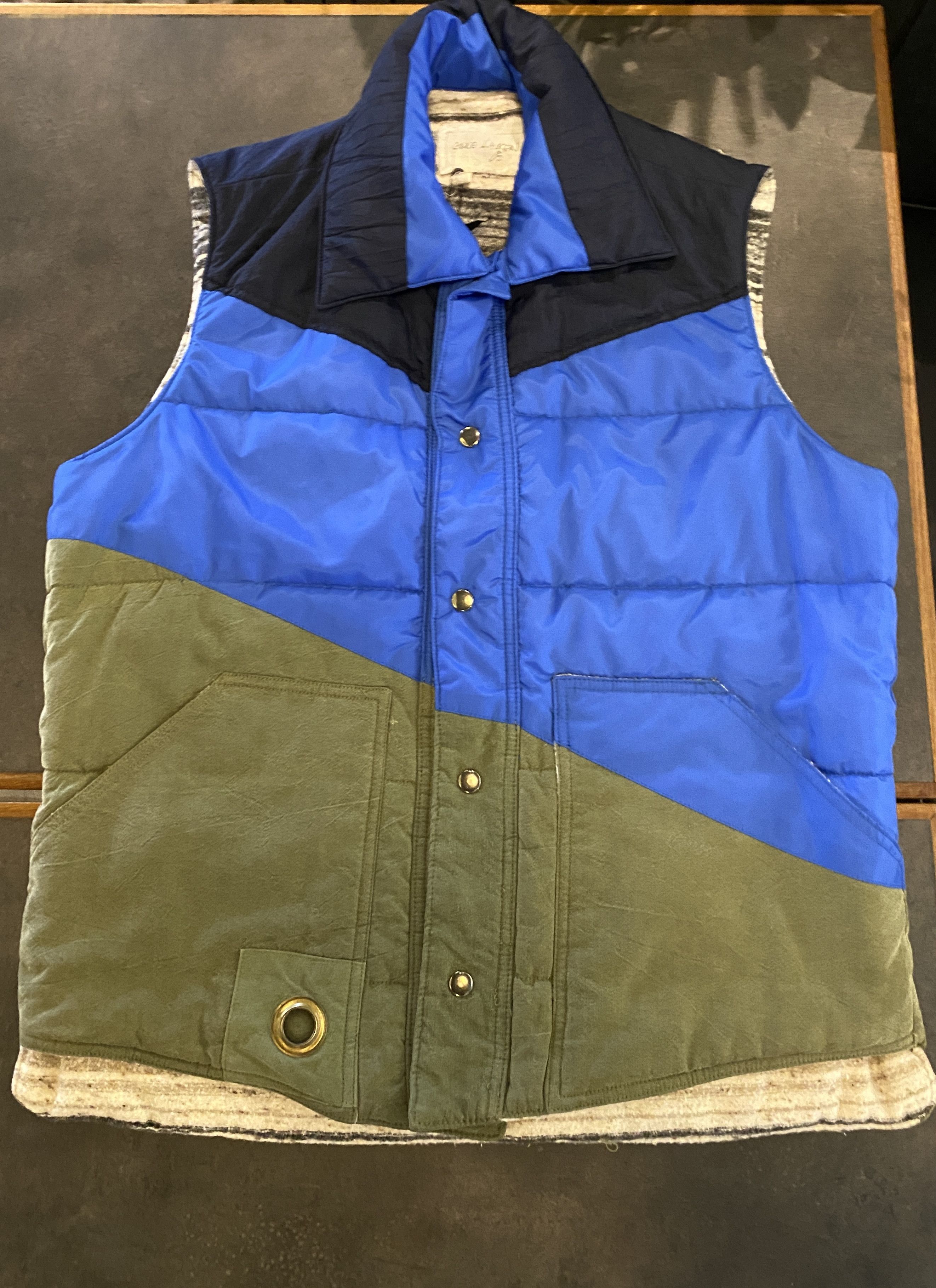 Gilet Greg Lauren Taille XL, Vert Militaire, Neuf Sous étiquette