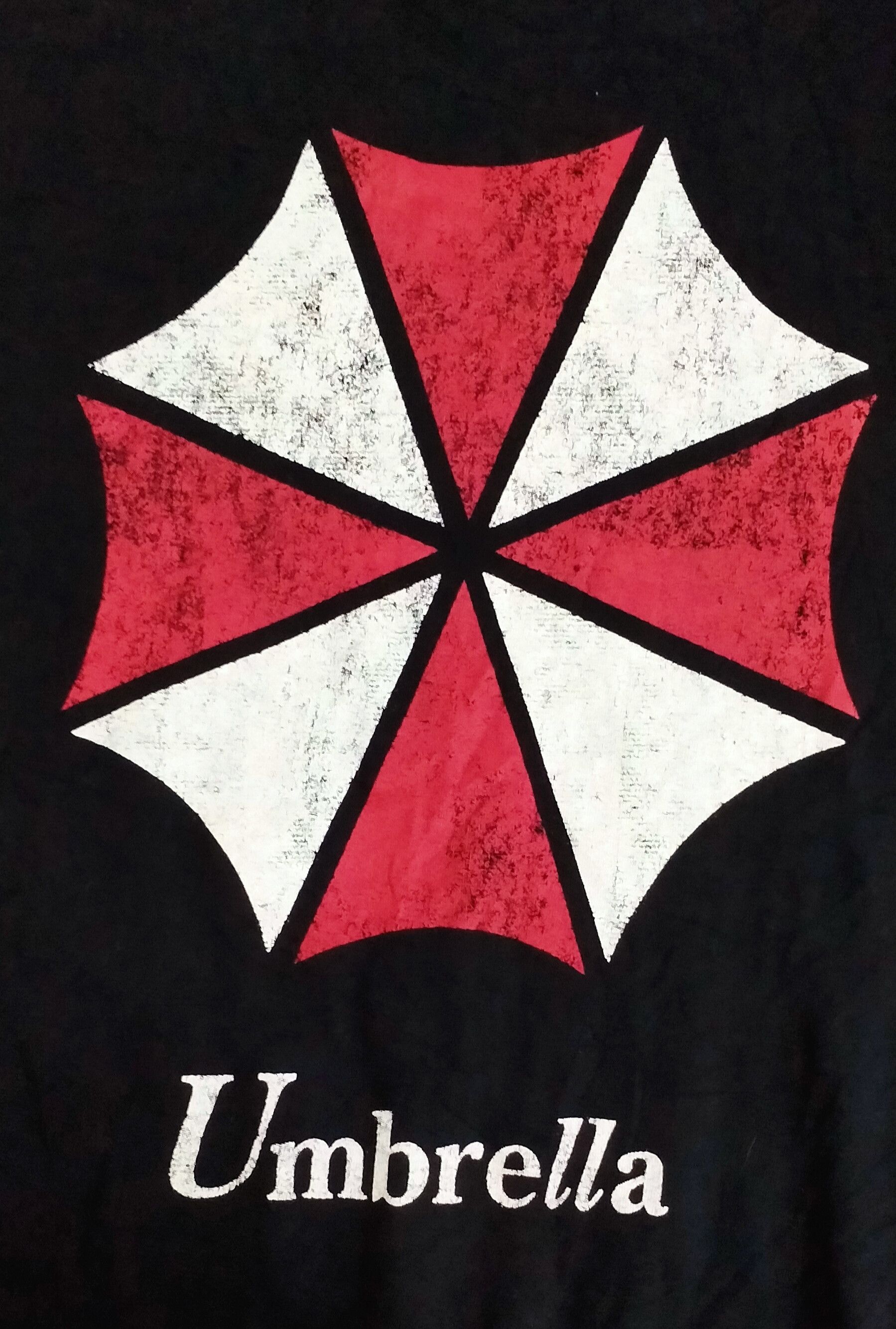Japanese Brand Movie Resident Evil Umbrella Corp logo T-Shirt Size US L / EU 52-54 / 3 - 2 Thumbnail