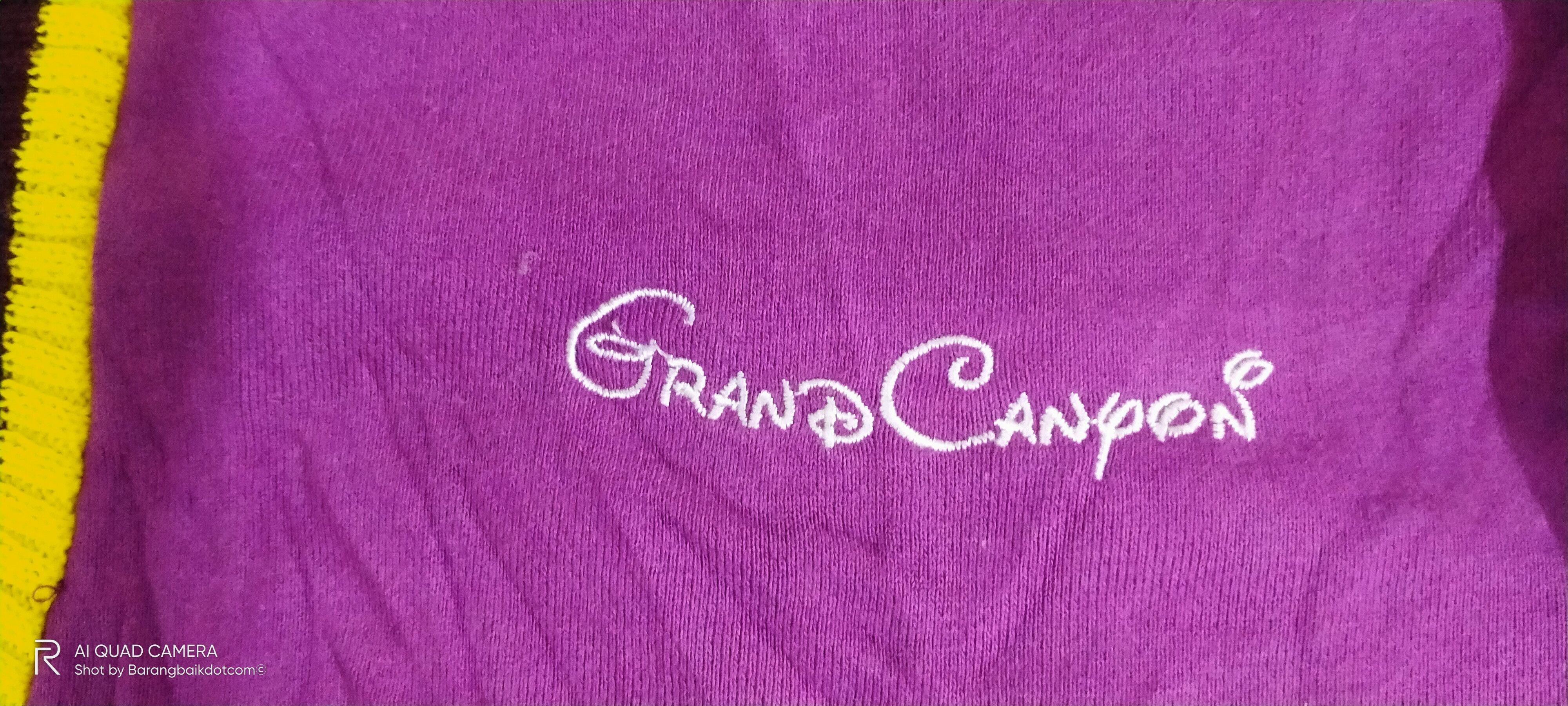 Vintage Vintage 90s Grand Canyon snap button varsity jacket Size US XL / EU 56 / 4 - 9 Thumbnail