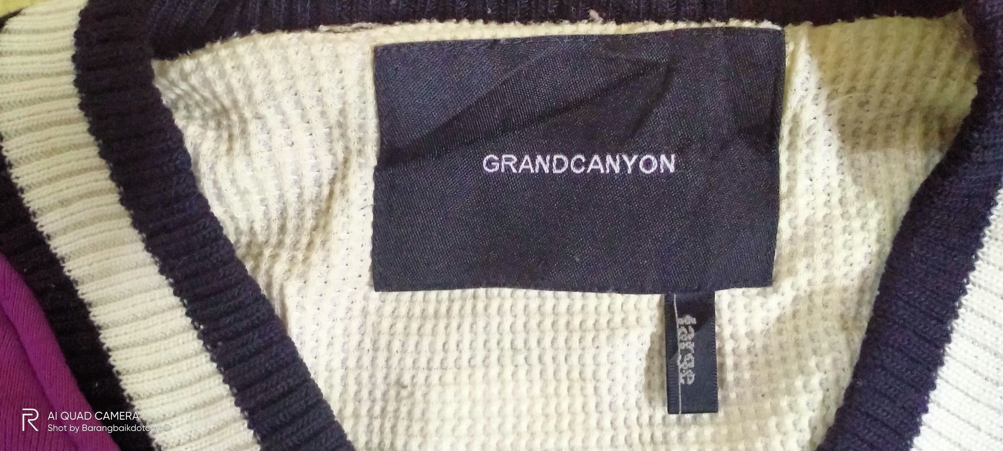 Vintage Vintage 90s Grand Canyon snap button varsity jacket Size US XL / EU 56 / 4 - 11 Thumbnail