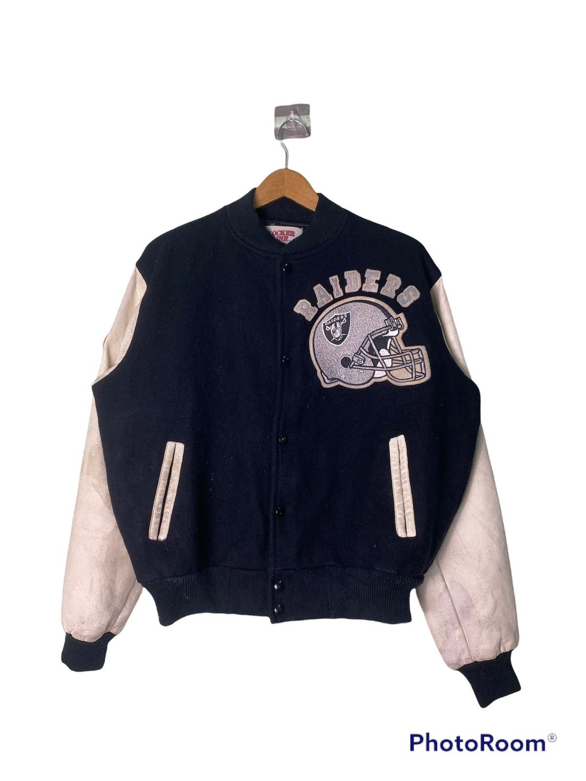 Chalk Line × NFL Vintage NFL Raiders 80's Embroidered Varsity Size US M / EU 48-50 / 2 - 1 Thumbnail