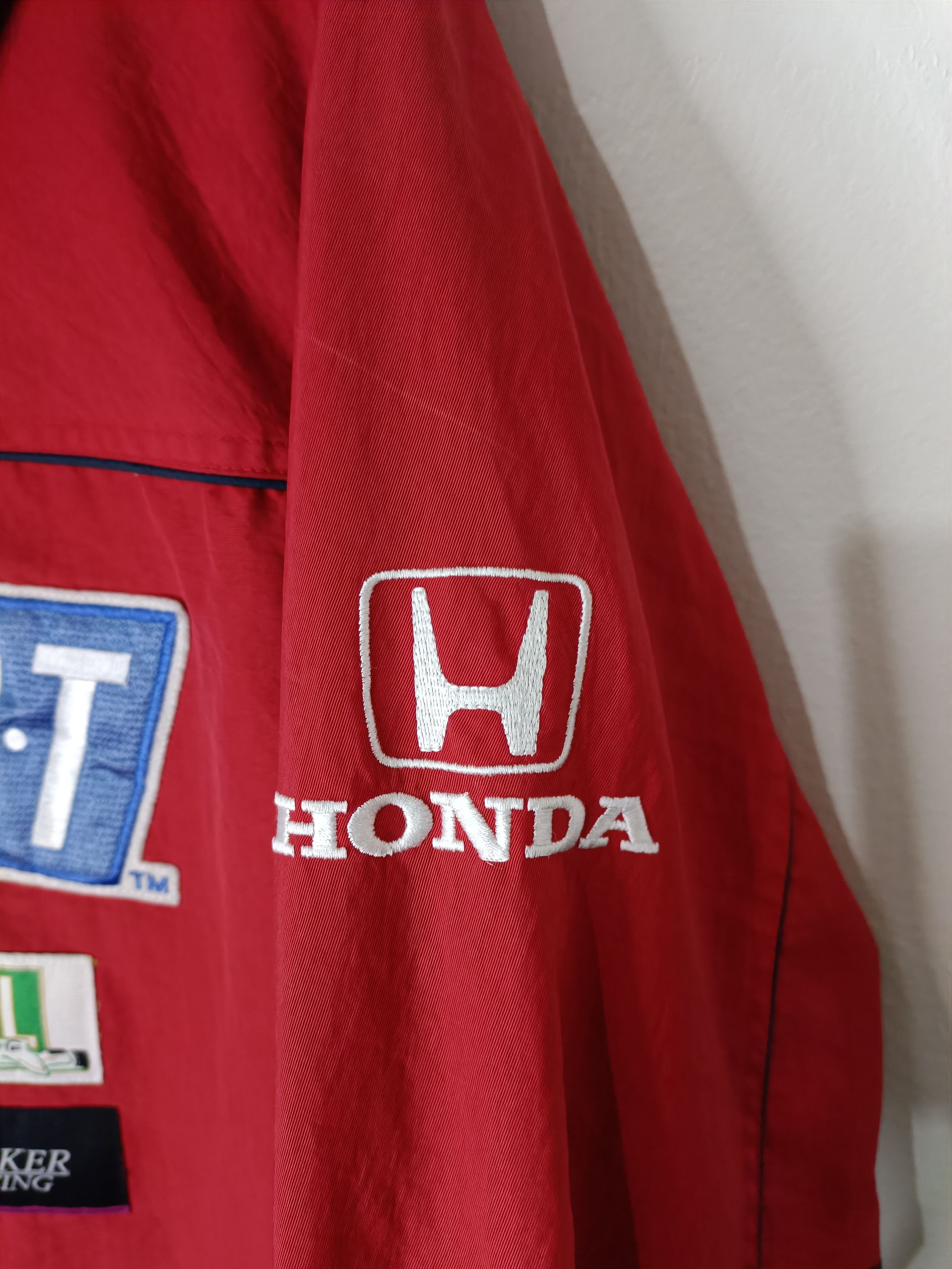 Honda × Japanese Brand × Vintage Vintage Honda Racing Jacket Motorsport Rare Size US L / EU 52-54 / 3 - 4 Thumbnail