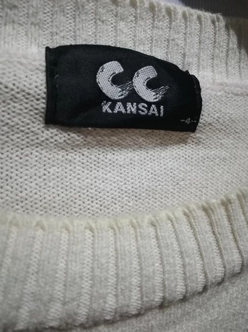 Kansai Yamamoto kansai cc knit sweatshirt Size US L / EU 52-54 / 3 - 4 Thumbnail