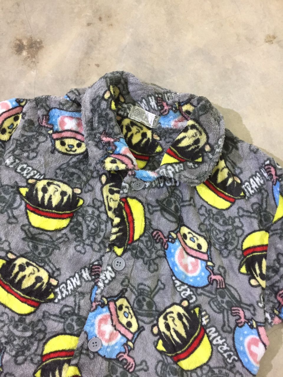 Anime × One Piece One Piece Luffy & Tony Tony Chopper full print night wear Size US S / EU 44-46 / 1 - 3 Thumbnail
