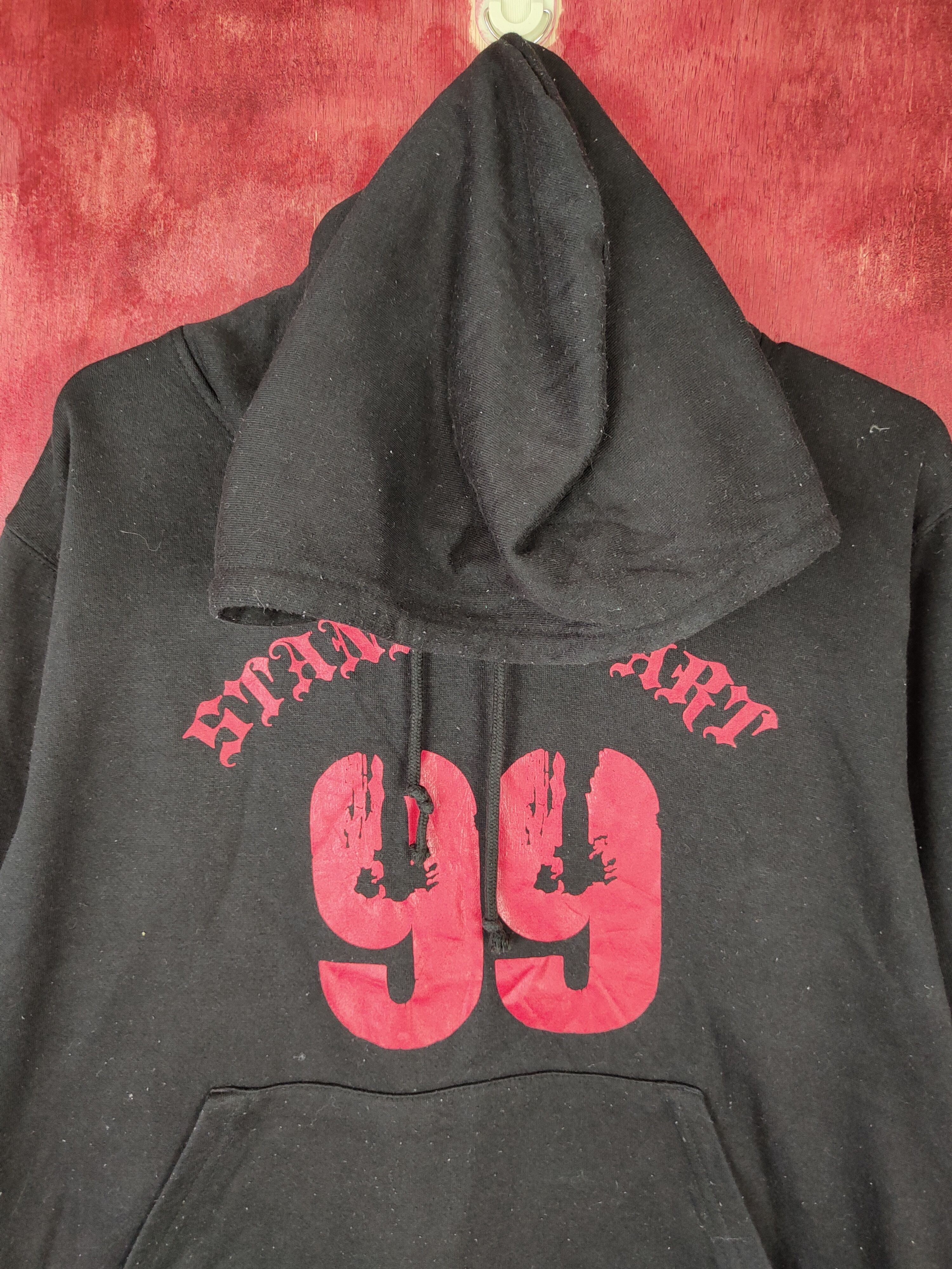 Japanese Brand Yolors Stand Apart 99 Black Sweatshirt hoodie vintage #4920 Size US M / EU 48-50 / 2 - 2 Thumbnail