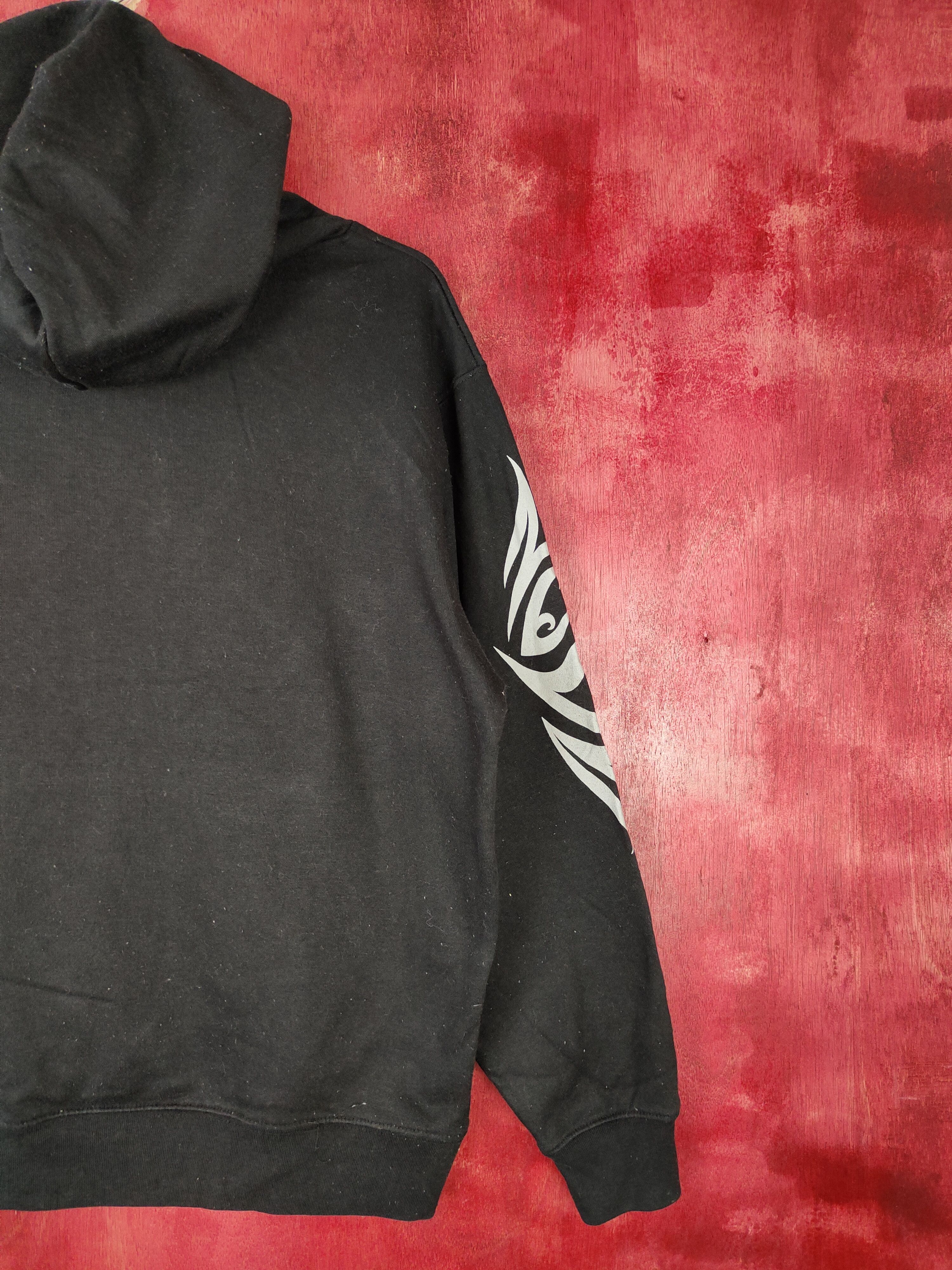 Japanese Brand Yolors Stand Apart 99 Black Sweatshirt hoodie vintage #4920 Size US M / EU 48-50 / 2 - 11 Thumbnail