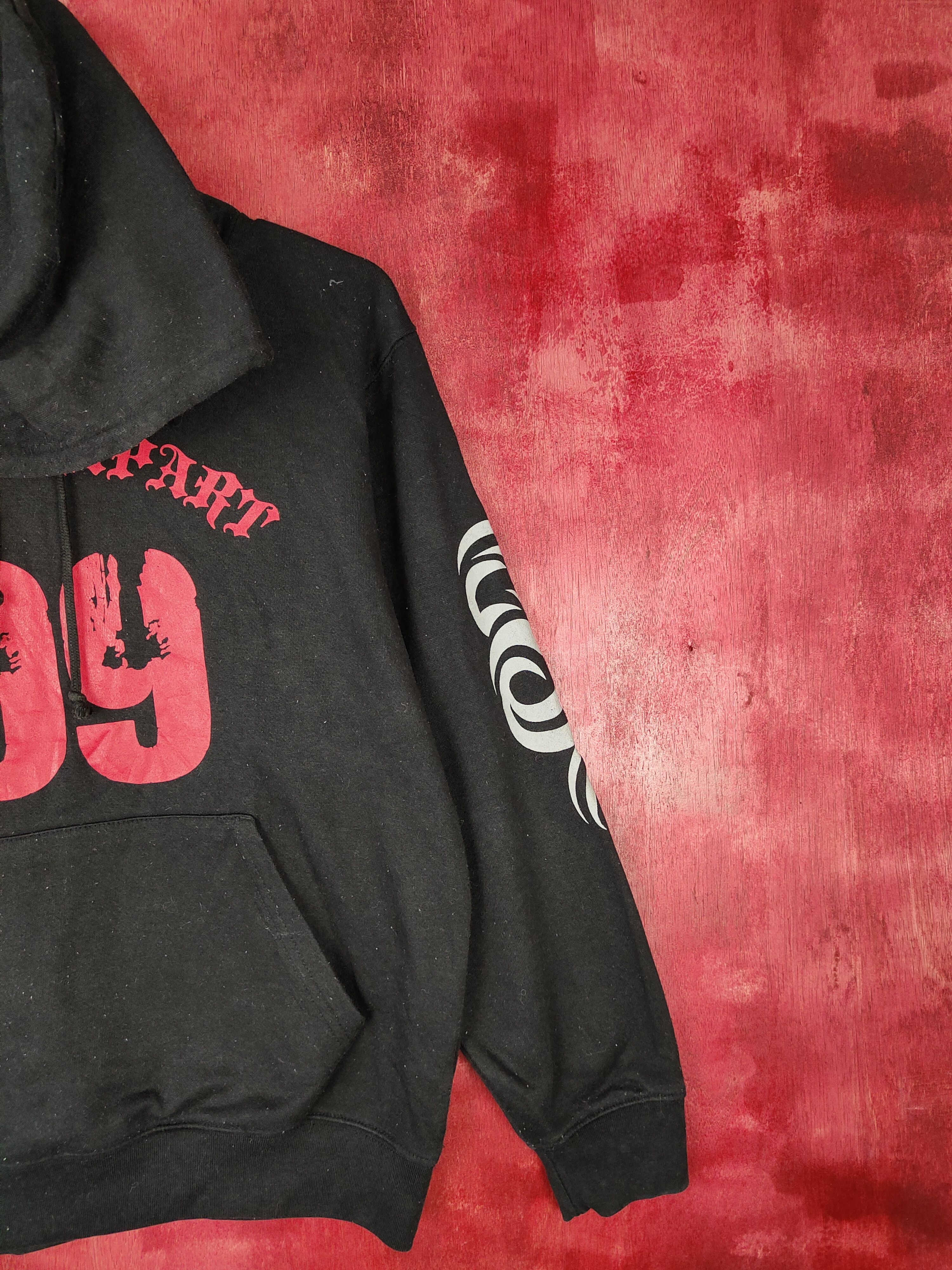 Japanese Brand Yolors Stand Apart 99 Black Sweatshirt hoodie vintage #4920 Size US M / EU 48-50 / 2 - 7 Thumbnail