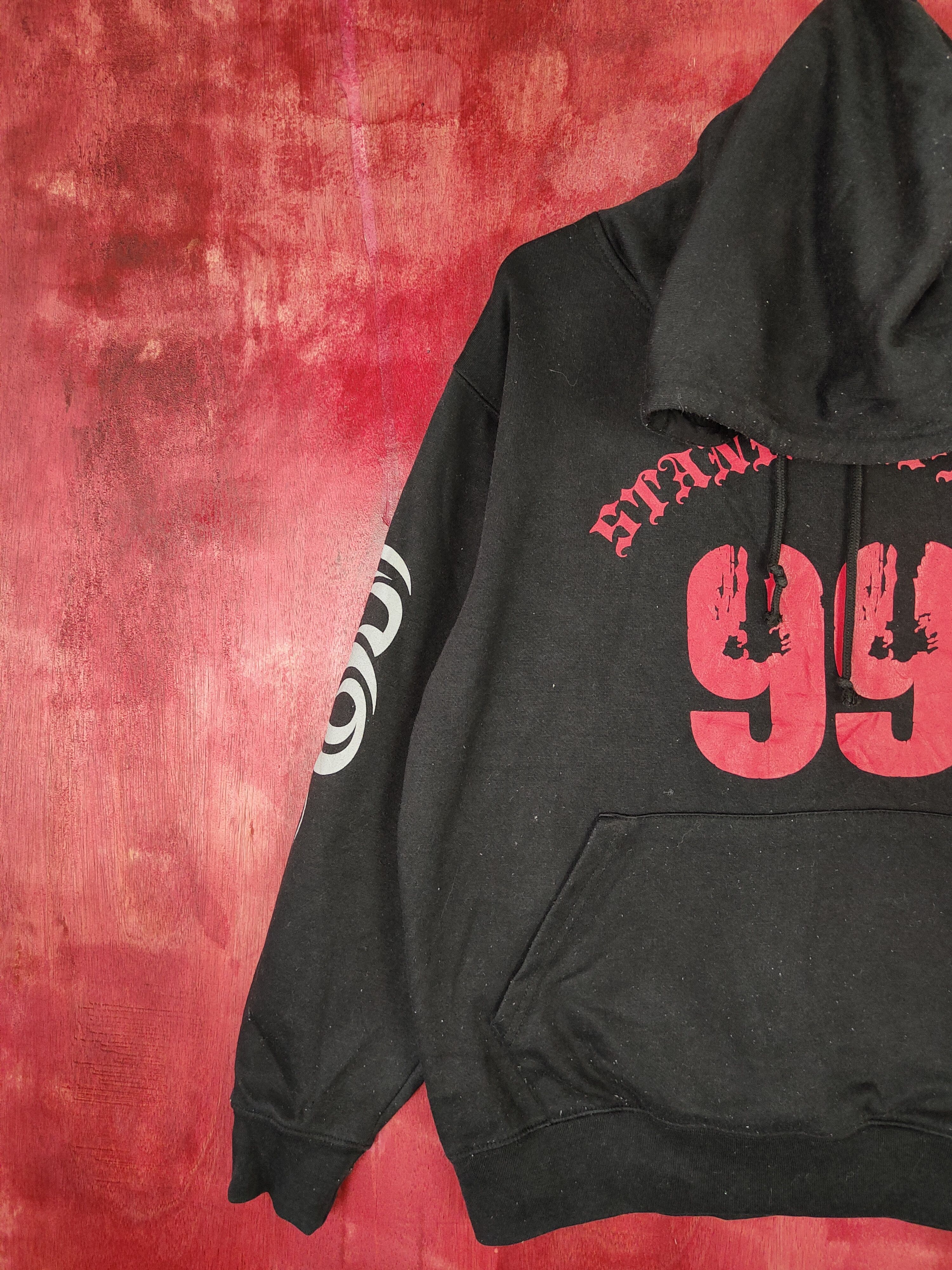 Japanese Brand Yolors Stand Apart 99 Black Sweatshirt hoodie vintage #4920 Size US M / EU 48-50 / 2 - 6 Thumbnail