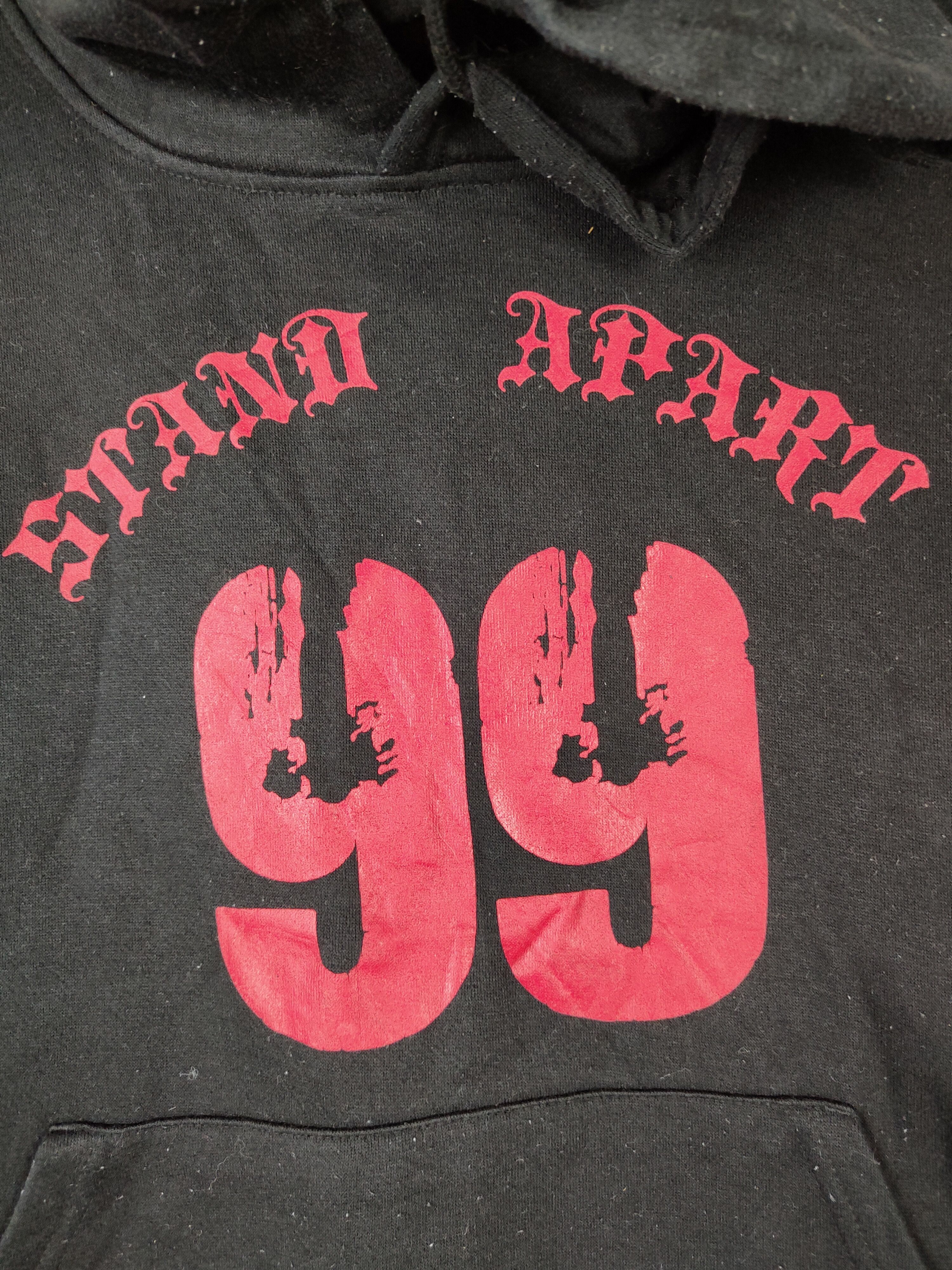 Japanese Brand Yolors Stand Apart 99 Black Sweatshirt hoodie vintage #4920 Size US M / EU 48-50 / 2 - 5 Thumbnail
