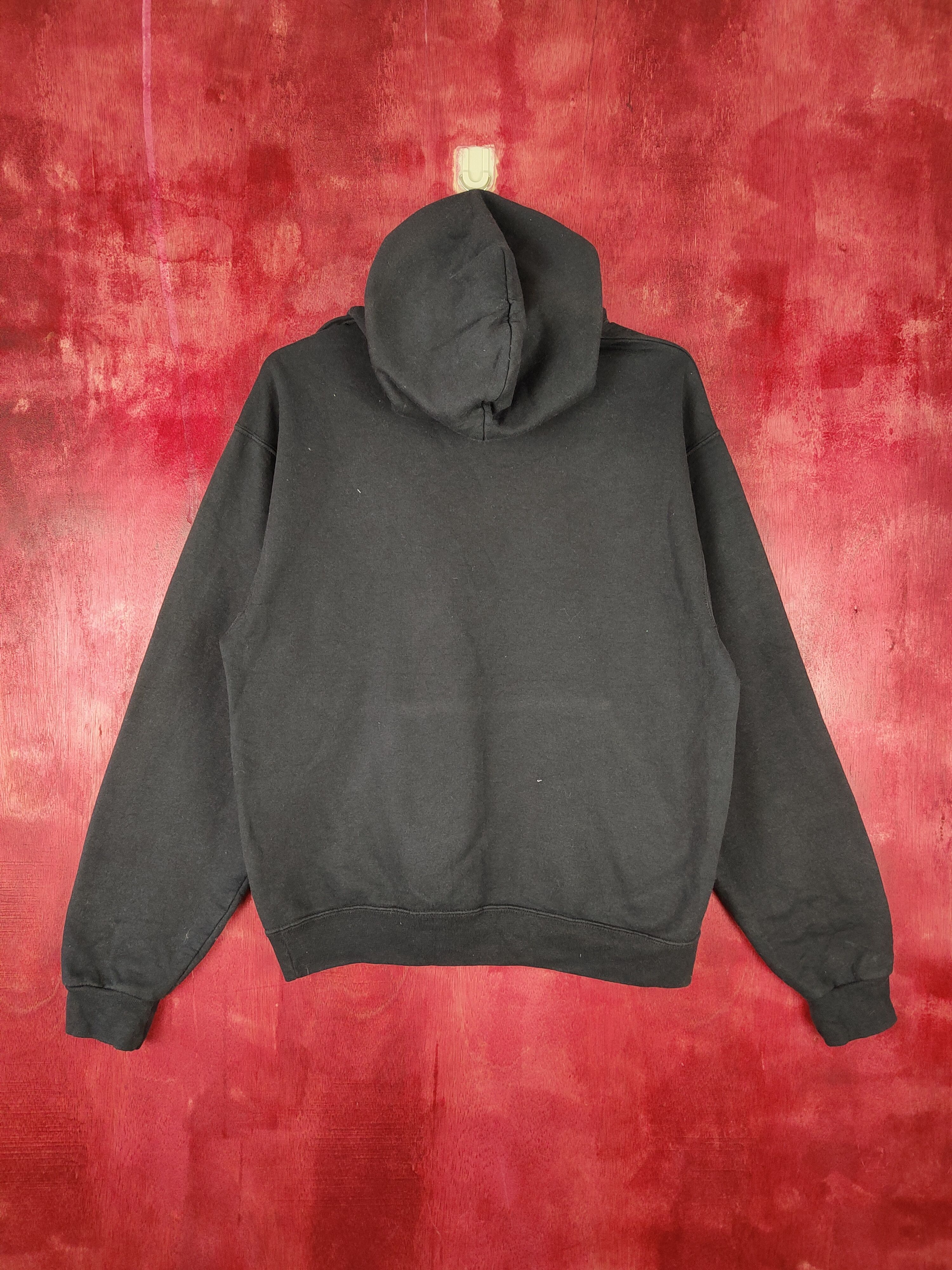 Japanese Brand × Jerzees Jerzees Delta Black Hoodie Sweatshirt #4850 Size US M / EU 48-50 / 2 - 8 Thumbnail