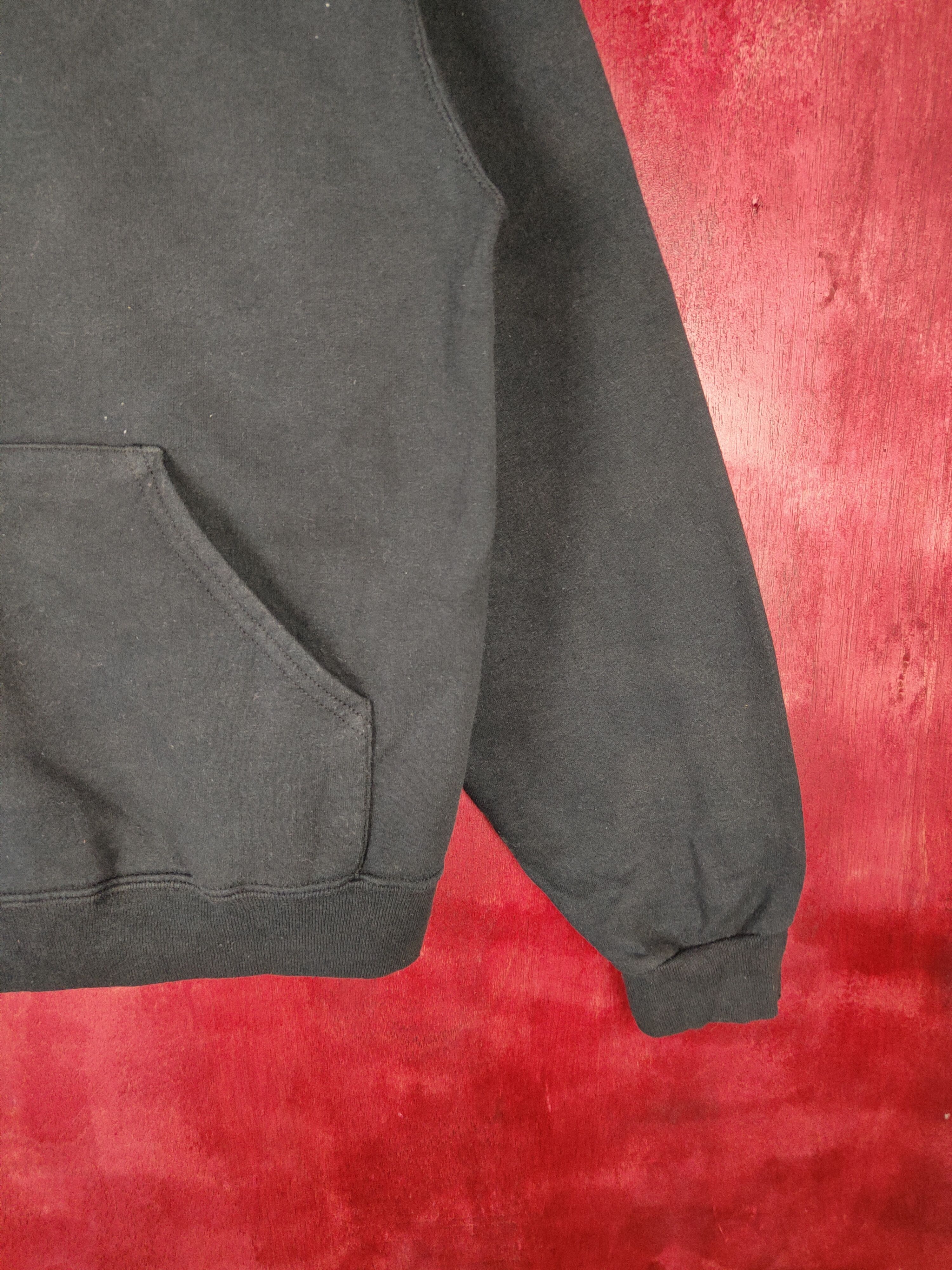 Japanese Brand × Jerzees Jerzees Delta Black Hoodie Sweatshirt #4850 Size US M / EU 48-50 / 2 - 5 Thumbnail