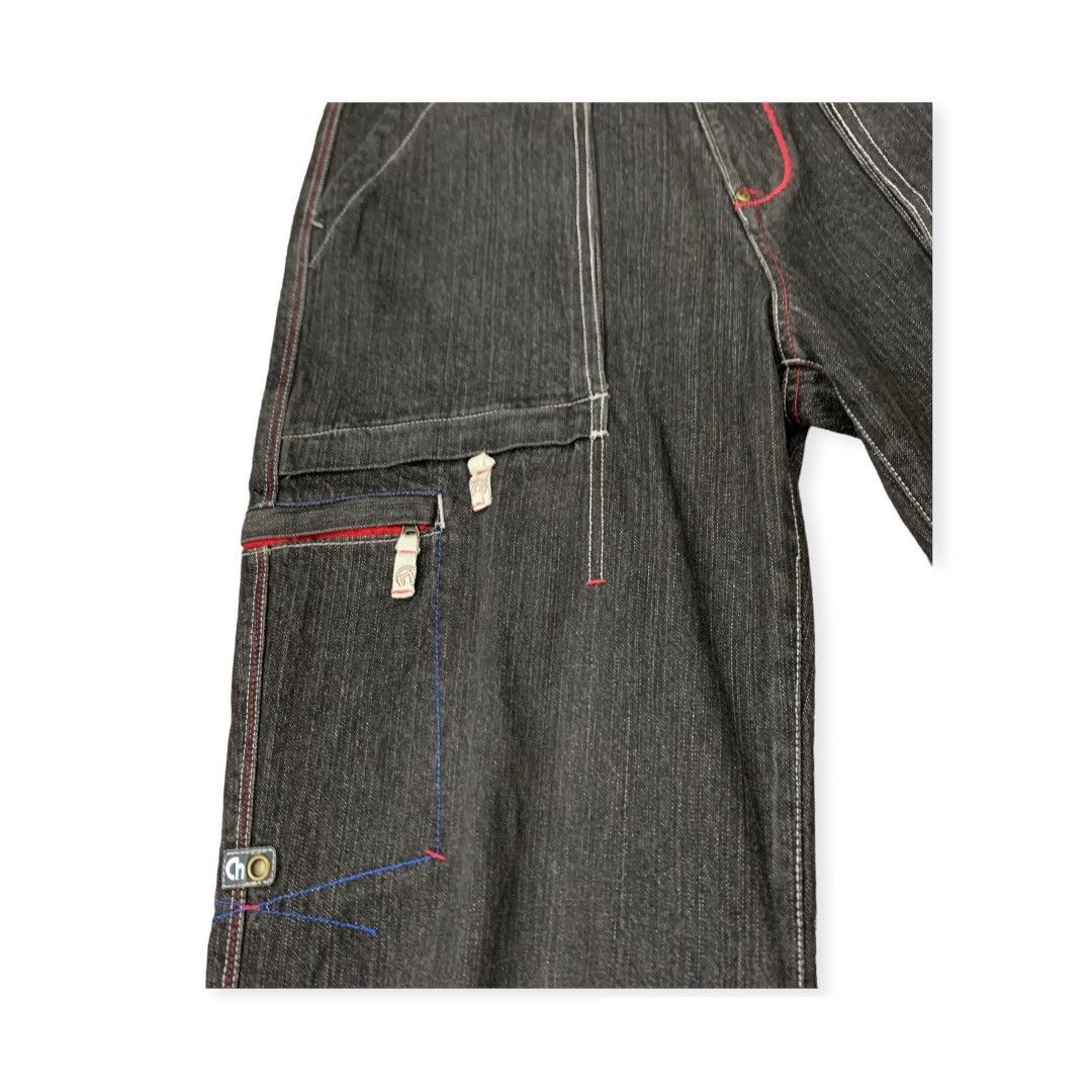 Vintage Chevre Multi Pocket Baggy Jeans Size W34x32 Size US 34 / EU 50 - 8 Thumbnail