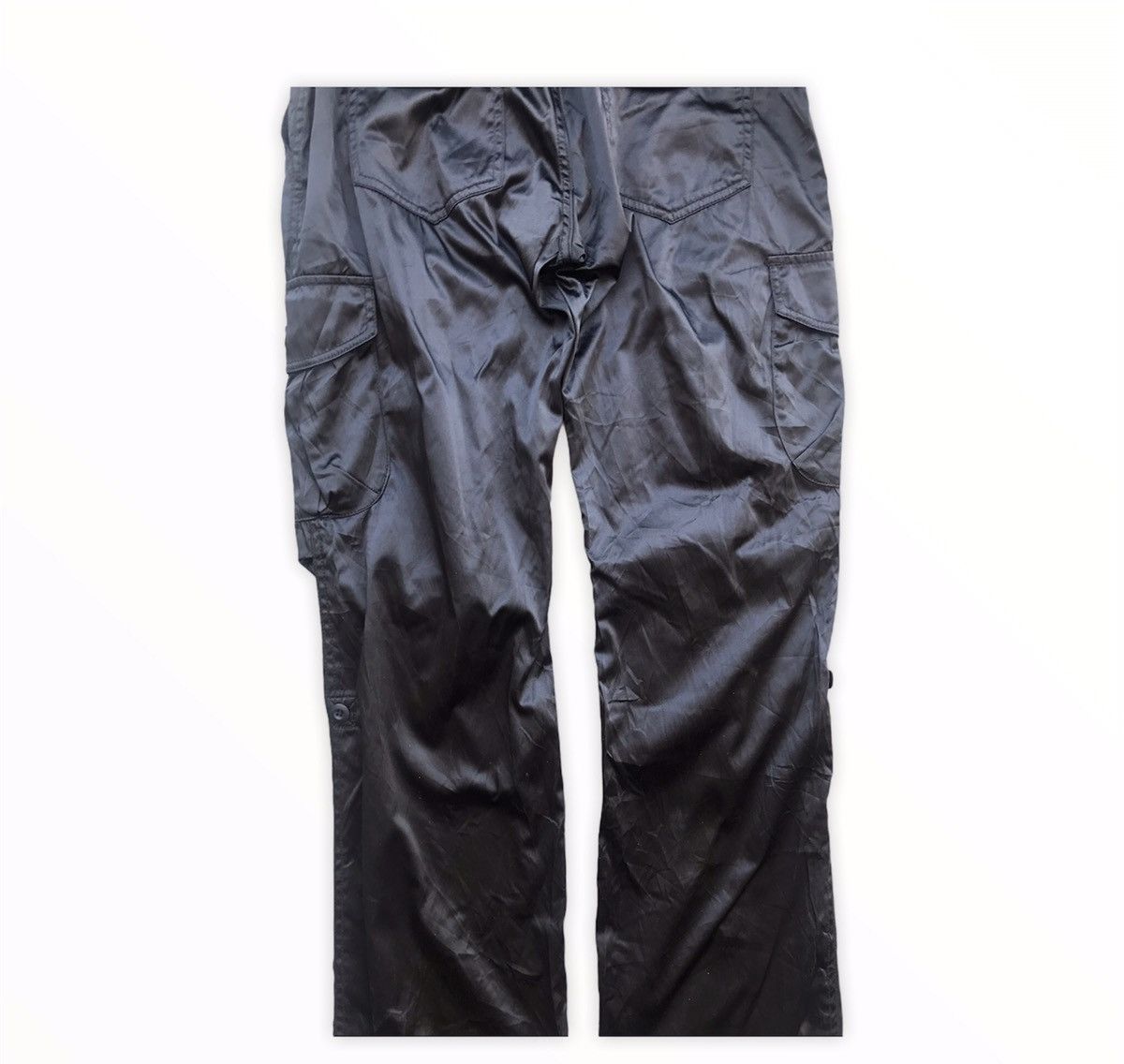 Japanese Brand Japanese Brand Black Simple Beauty Trousers Cargo Pants Size US 31 - 15 Thumbnail