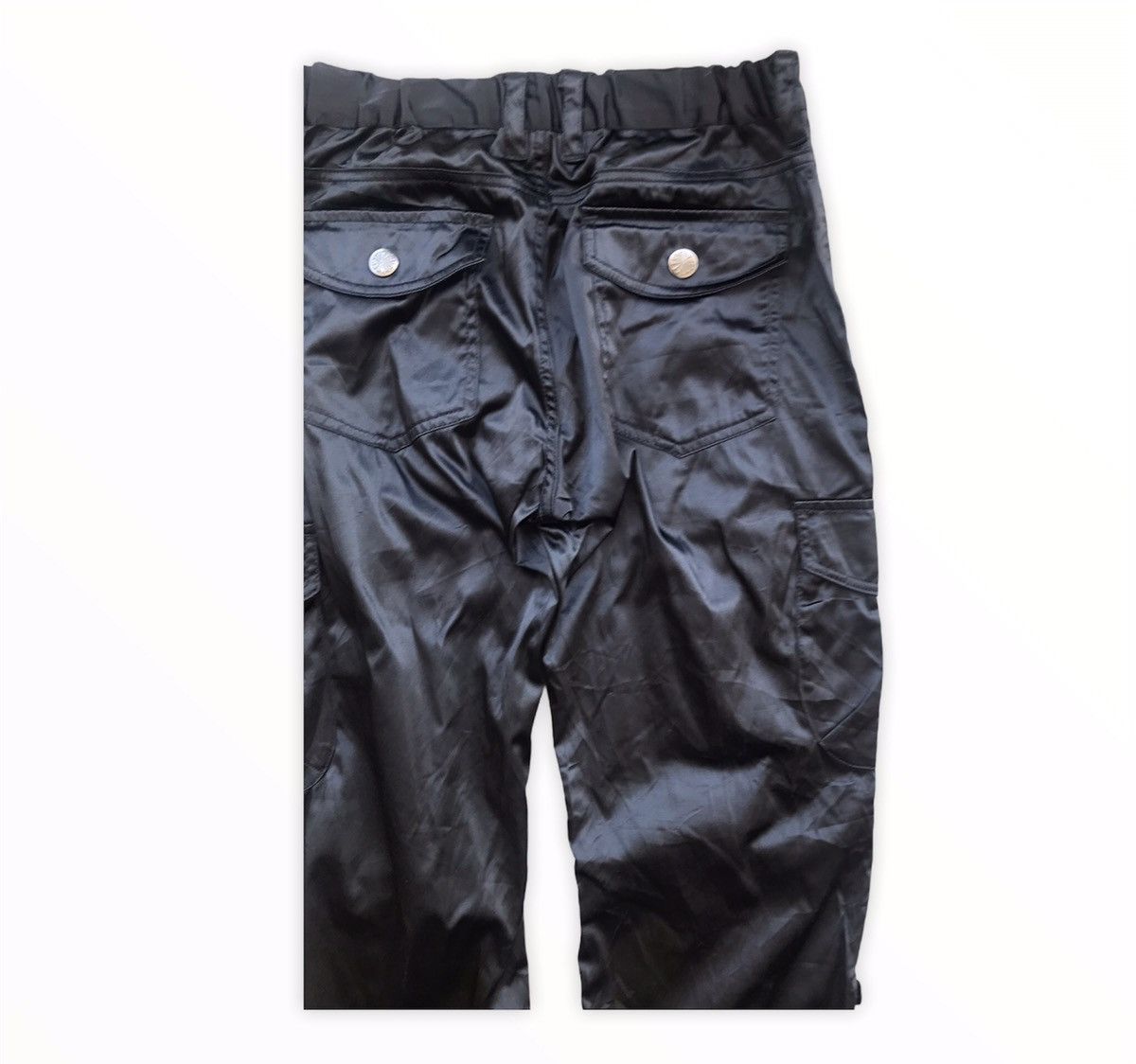 Japanese Brand Japanese Brand Black Simple Beauty Trousers Cargo Pants Size US 31 - 18 Thumbnail