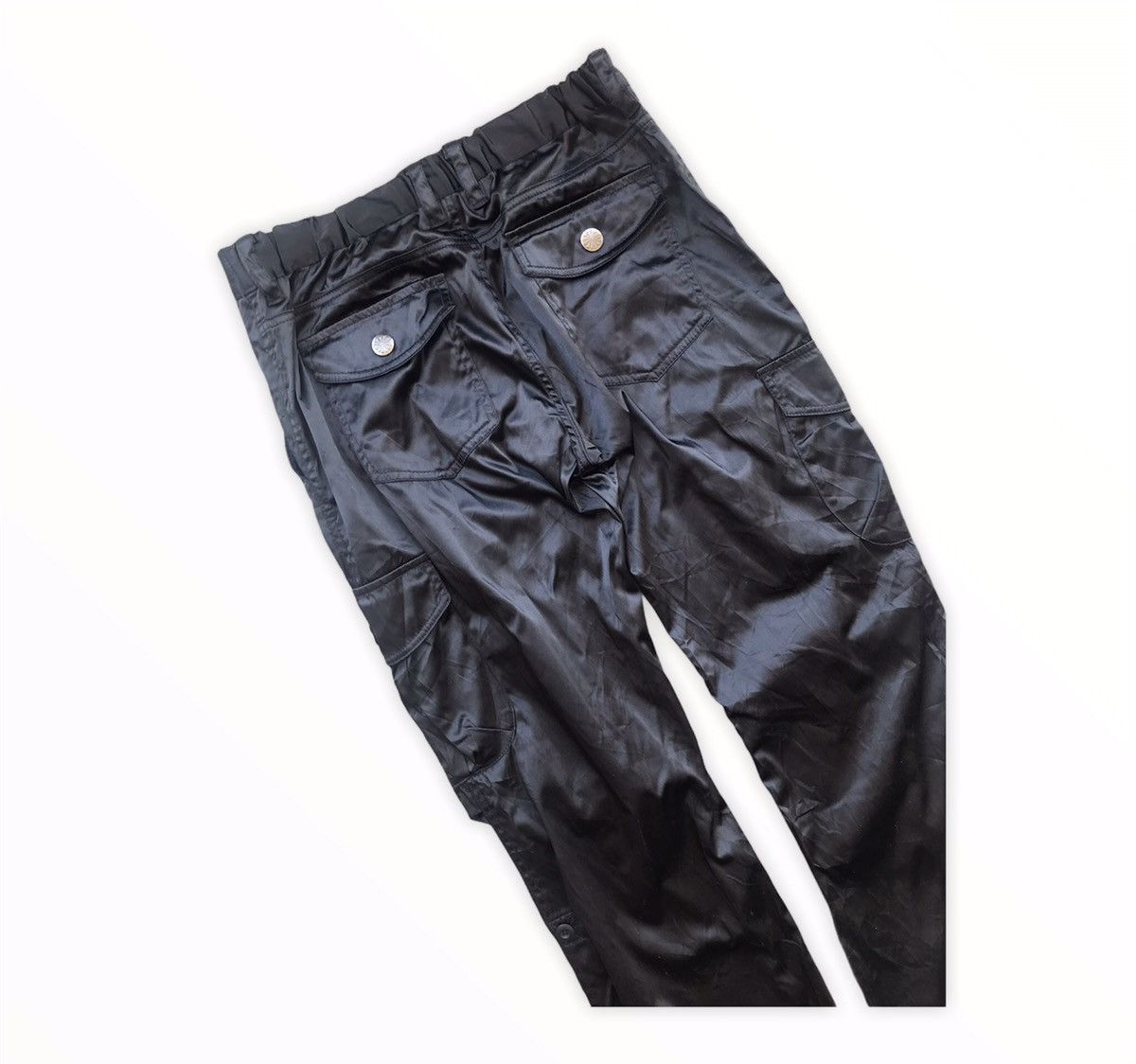 Japanese Brand Japanese Brand Black Simple Beauty Trousers Cargo Pants Size US 31 - 23 Thumbnail