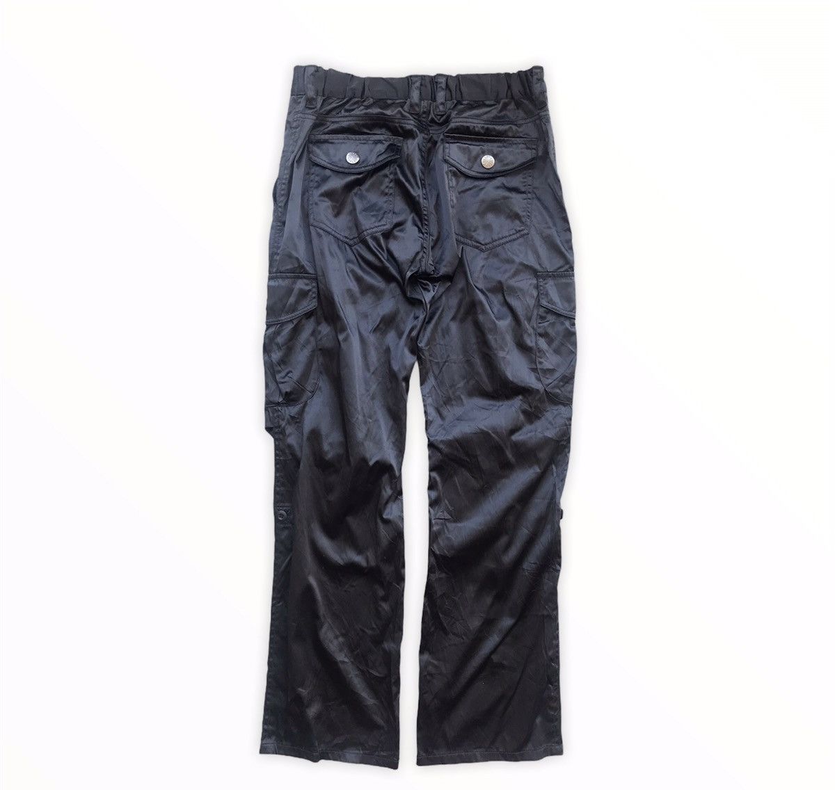 Japanese Brand Japanese Brand Black Simple Beauty Trousers Cargo Pants Size US 31 - 13 Thumbnail