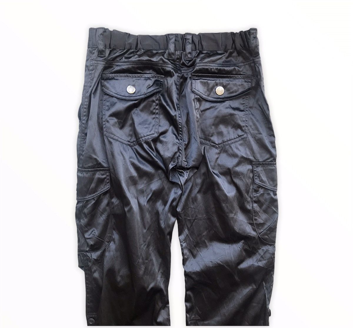Japanese Brand Japanese Brand Black Simple Beauty Trousers Cargo Pants Size US 31 - 14 Thumbnail