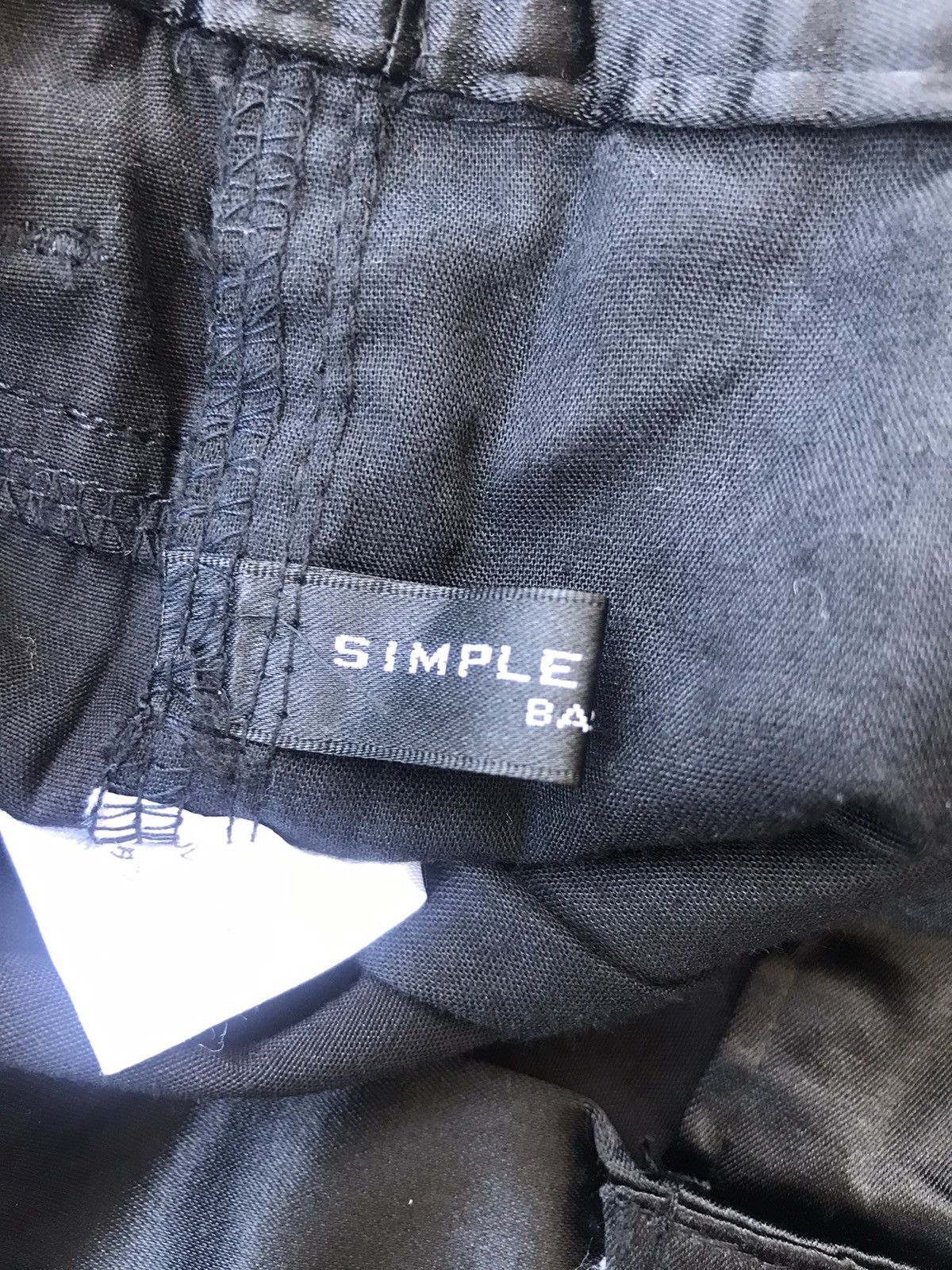 Japanese Brand Japanese Brand Black Simple Beauty Trousers Cargo Pants Size US 31 - 12 Thumbnail