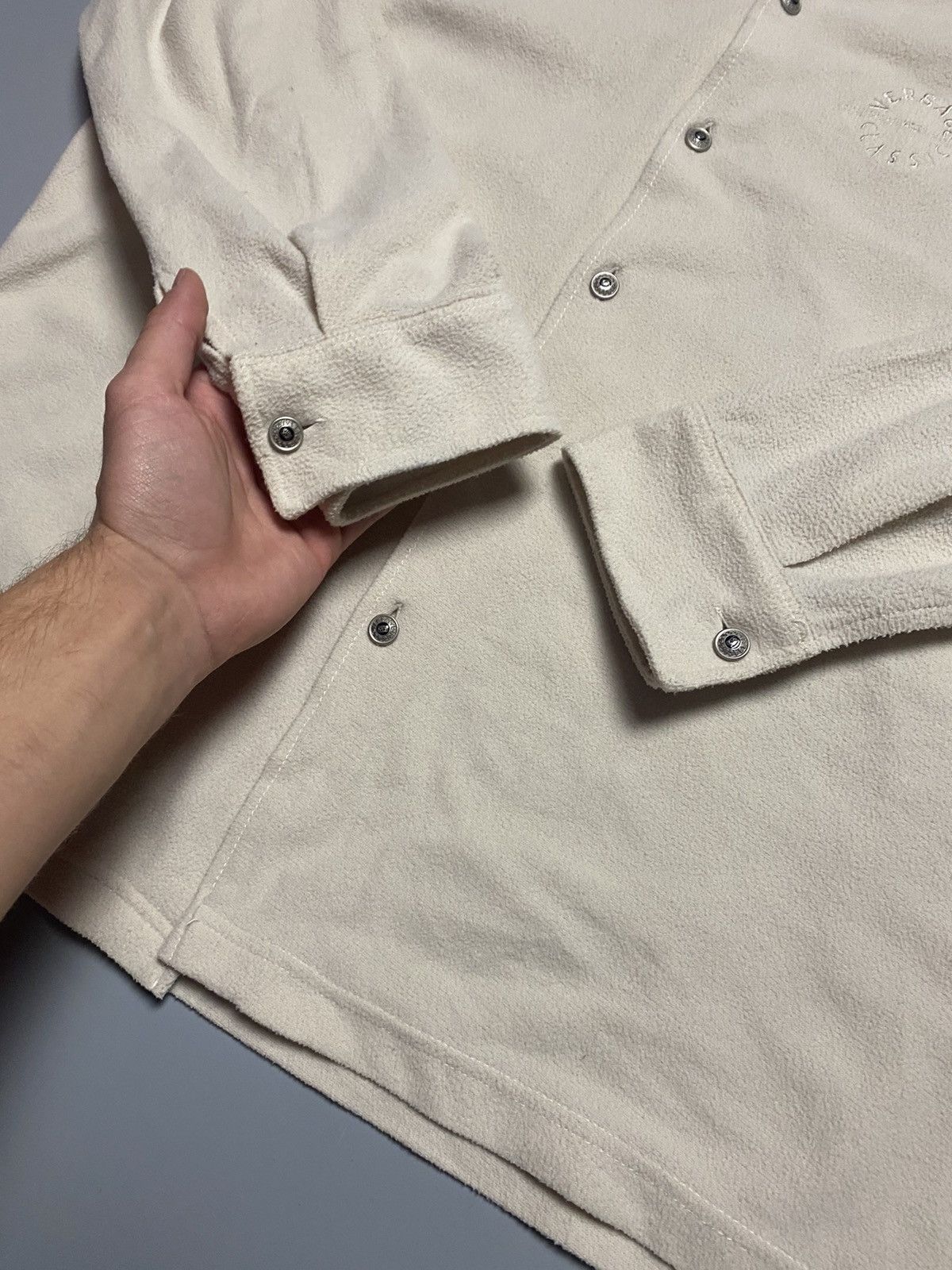 Versace Jeans Couture Versace Classic v2 vintage fleece shirt buttons 90s Size US M / EU 48-50 / 2 - 7 Thumbnail