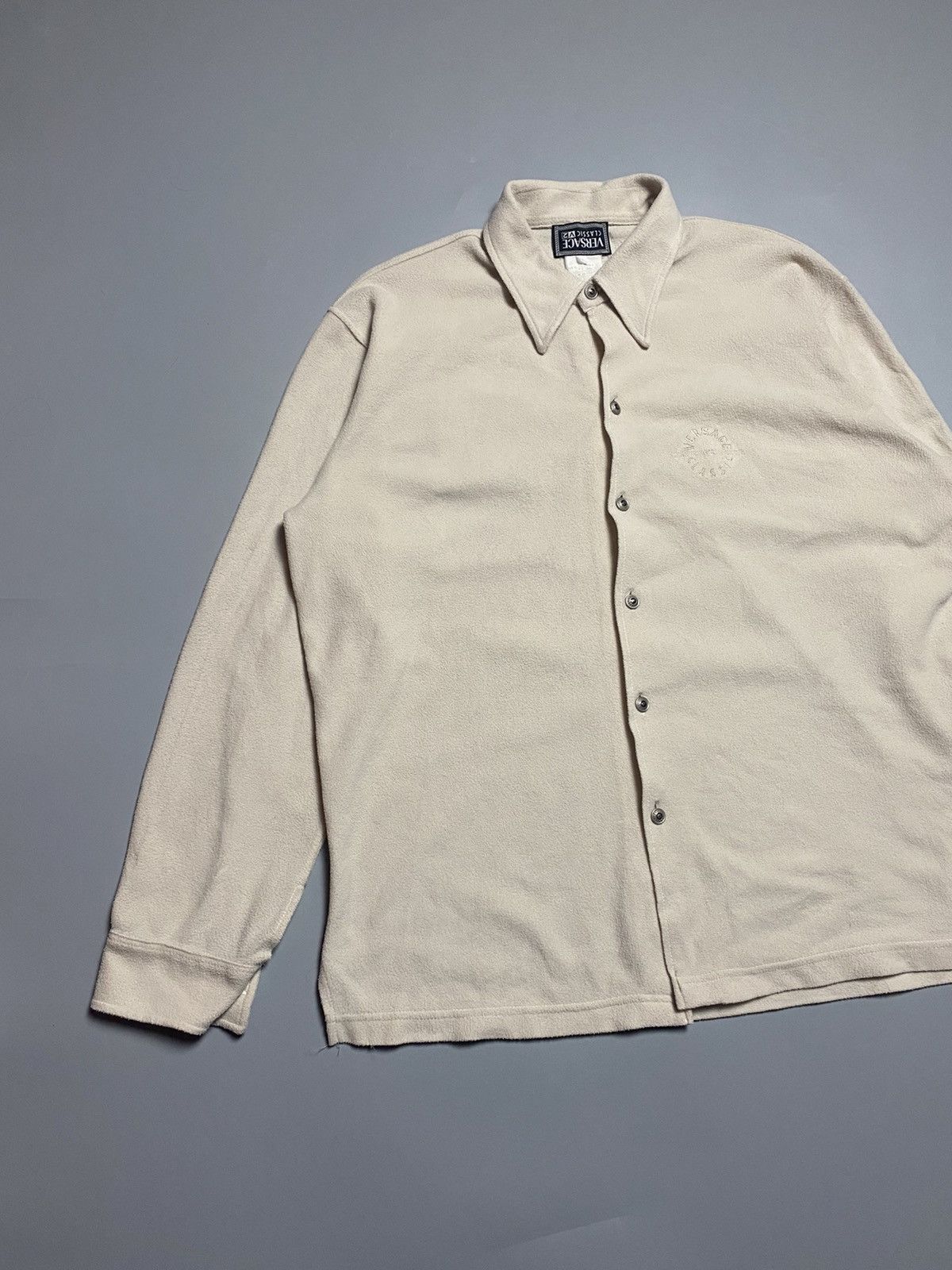 Versace Jeans Couture Versace Classic v2 vintage fleece shirt buttons 90s Size US M / EU 48-50 / 2 - 5 Thumbnail