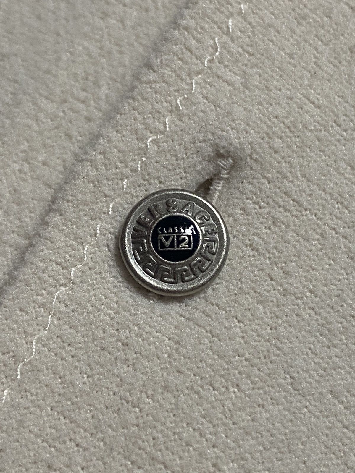 Versace Jeans Couture Versace Classic v2 vintage fleece shirt buttons 90s Size US M / EU 48-50 / 2 - 6 Thumbnail