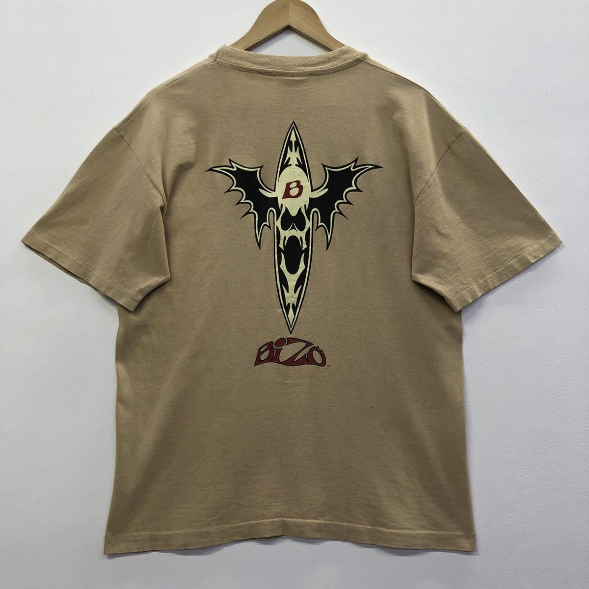 Vintage ‘Rare!! Vintage BIZO Surf Surfing Tee Size US M / EU 48-50 / 2 - 2 Thumbnail