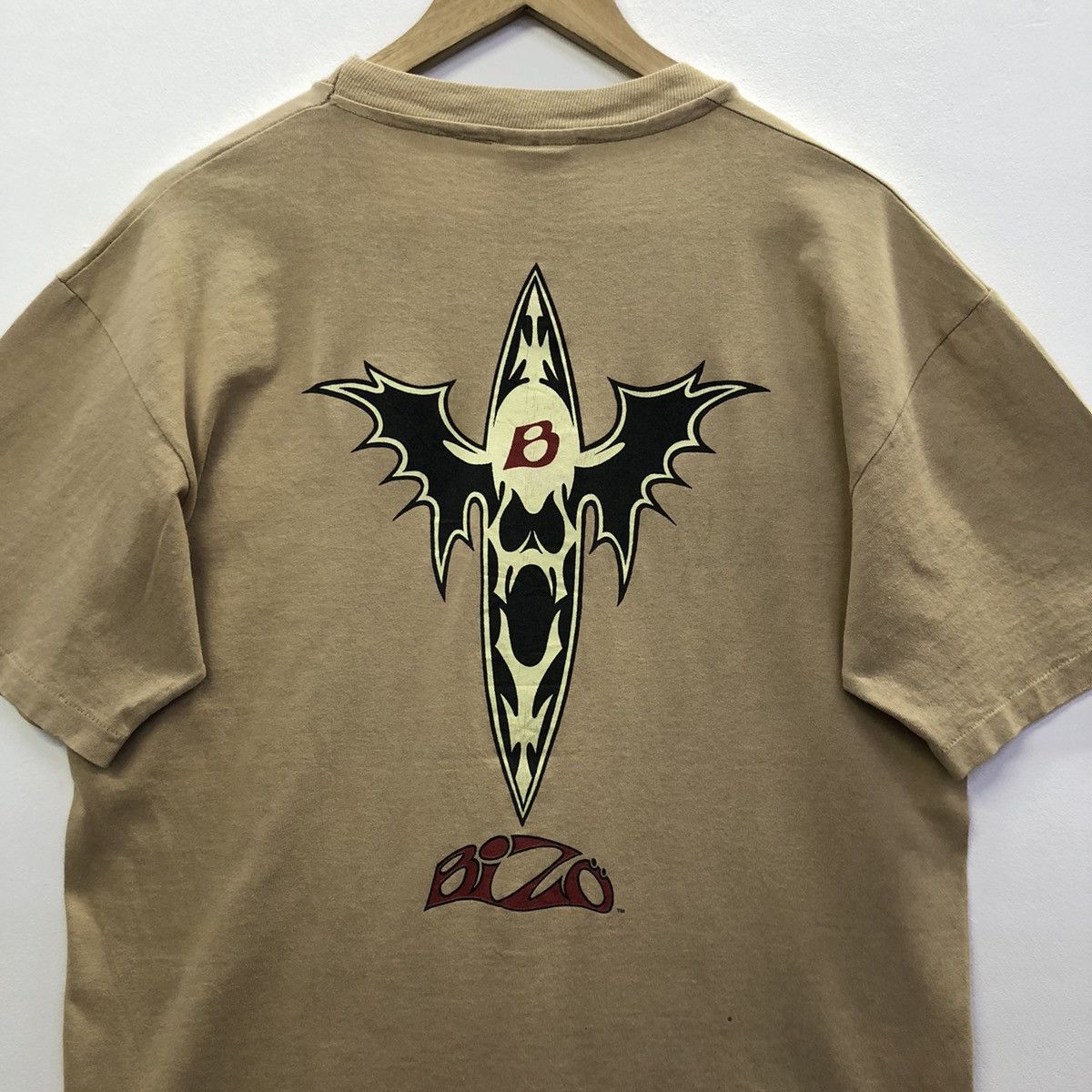 Vintage ‘Rare!! Vintage BIZO Surf Surfing Tee Size US M / EU 48-50 / 2 - 3 Thumbnail