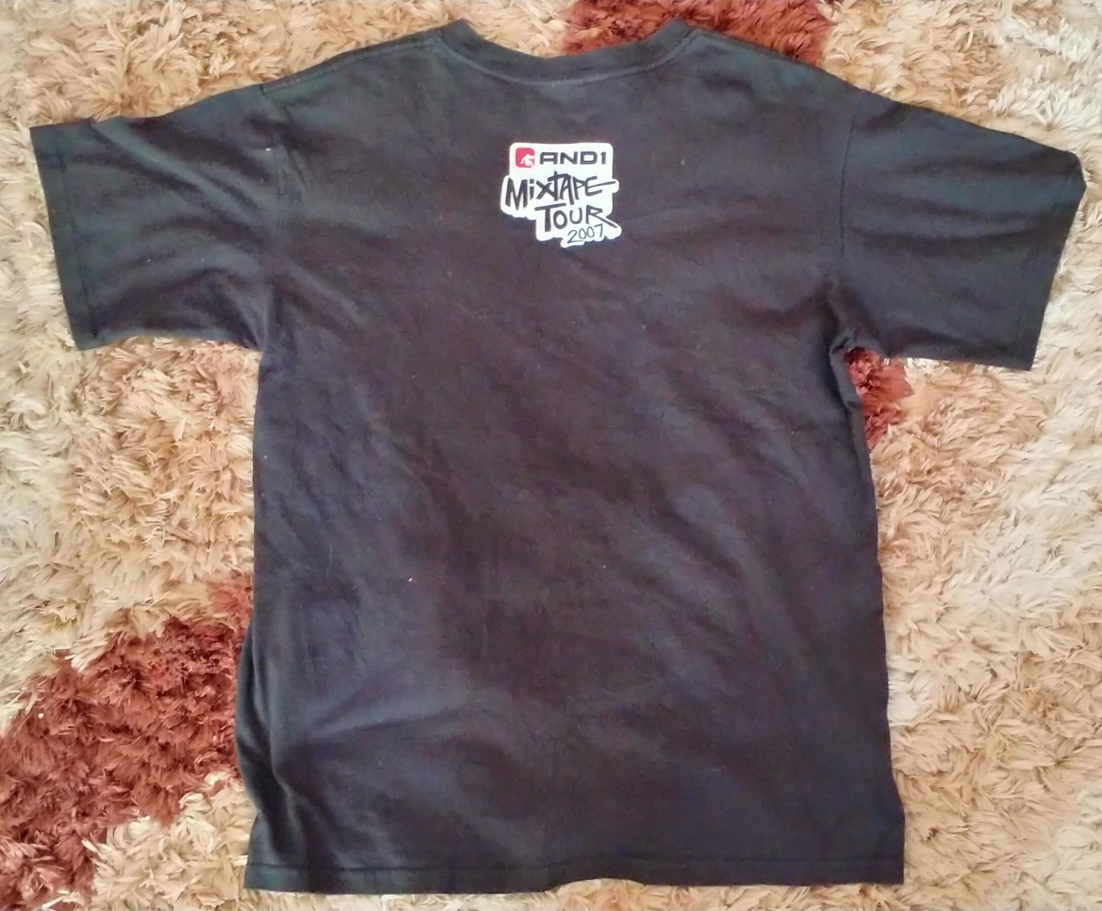 AND1 MIXTAPE TOUR2007 メンバー直筆サイン入り　Tシャツ　M AND1 MIXTAPE TOUR2007 メンバー直筆サイン入り Tシャツ M