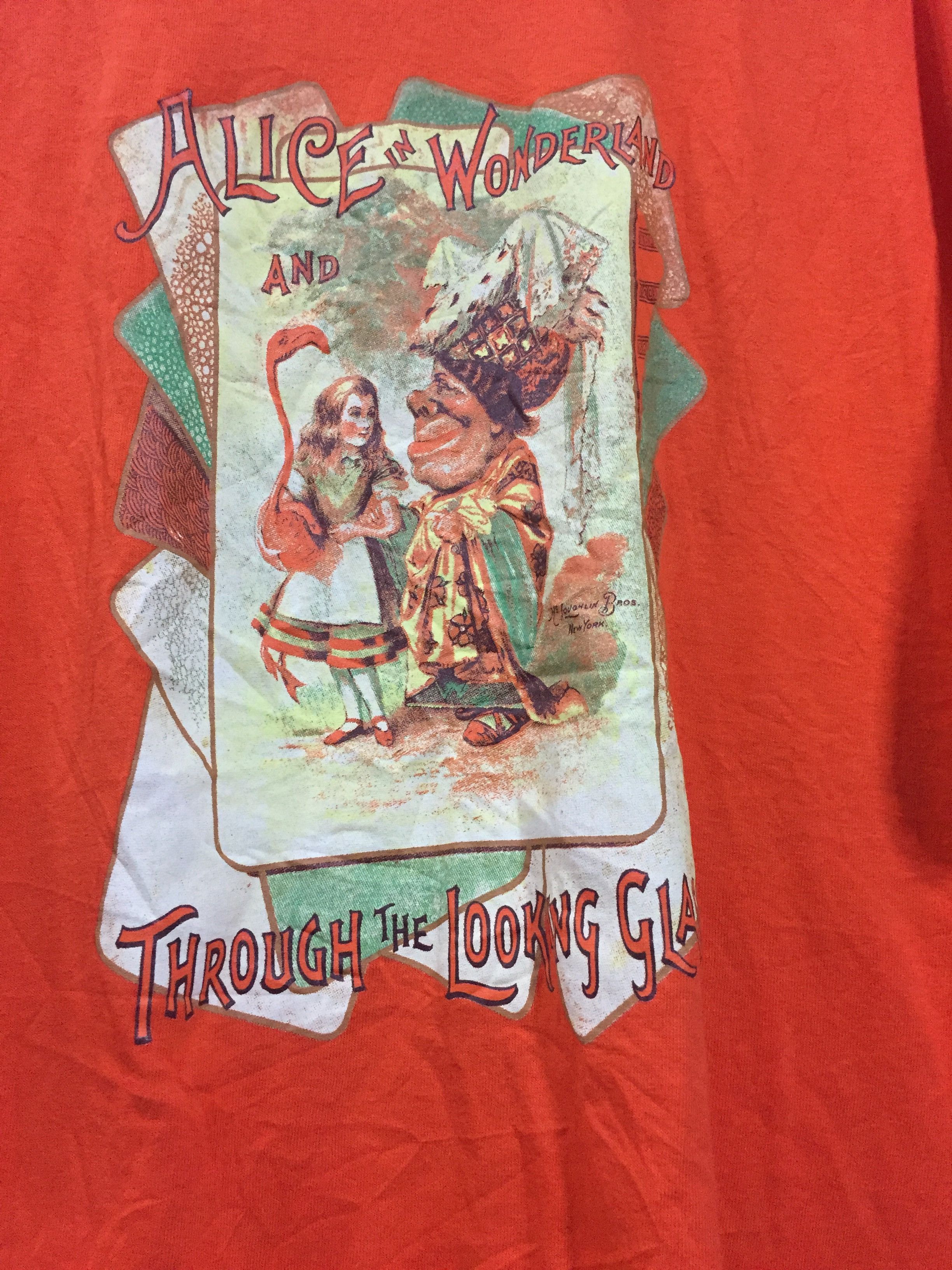 Vintage Vintage Classic Fairy Tail Alice In wonderland tee Shirt Size US L / EU 52-54 / 3 - 2 Thumbnail