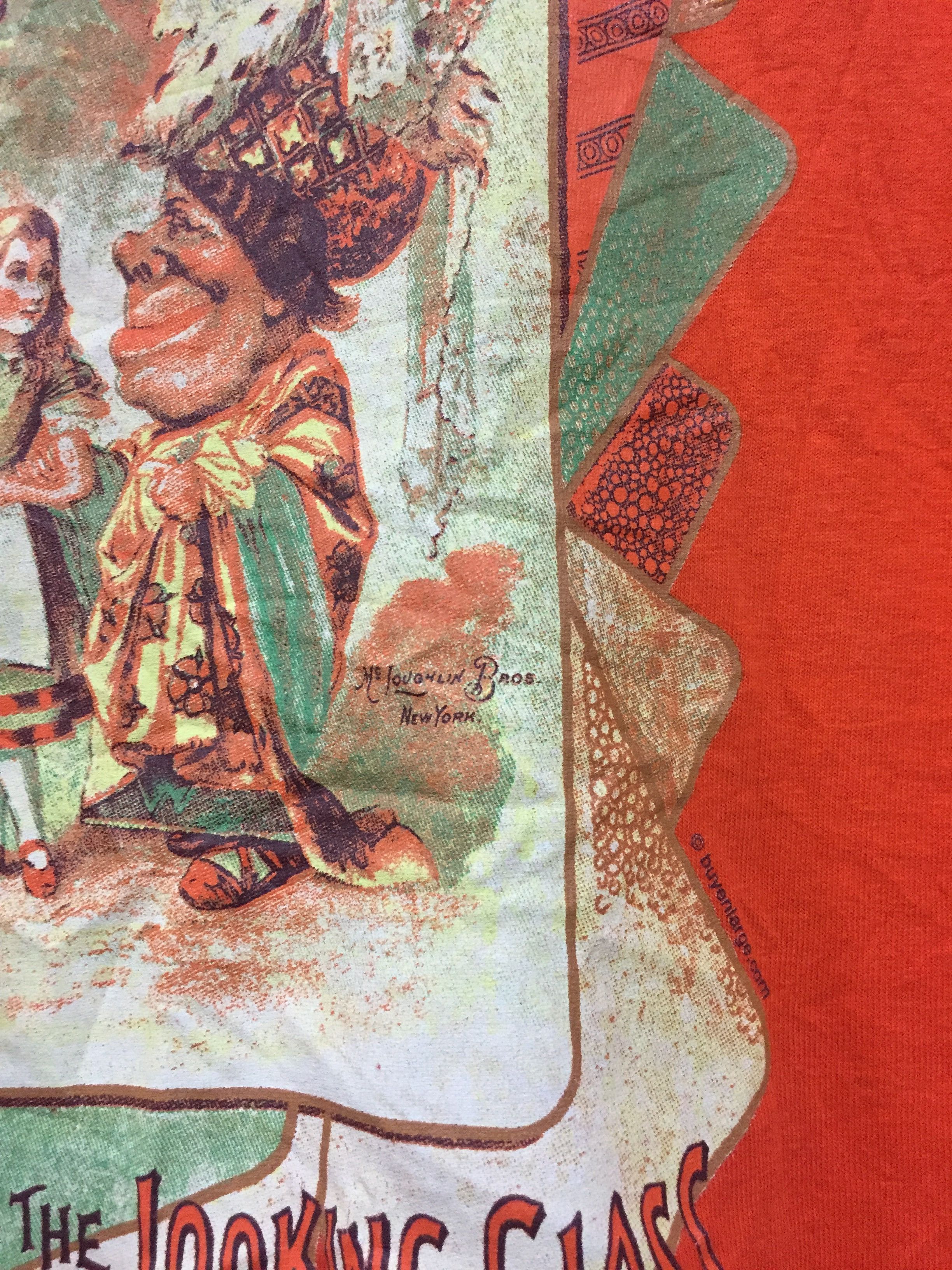 Vintage Vintage Classic Fairy Tail Alice In wonderland tee Shirt Size US L / EU 52-54 / 3 - 3 Thumbnail