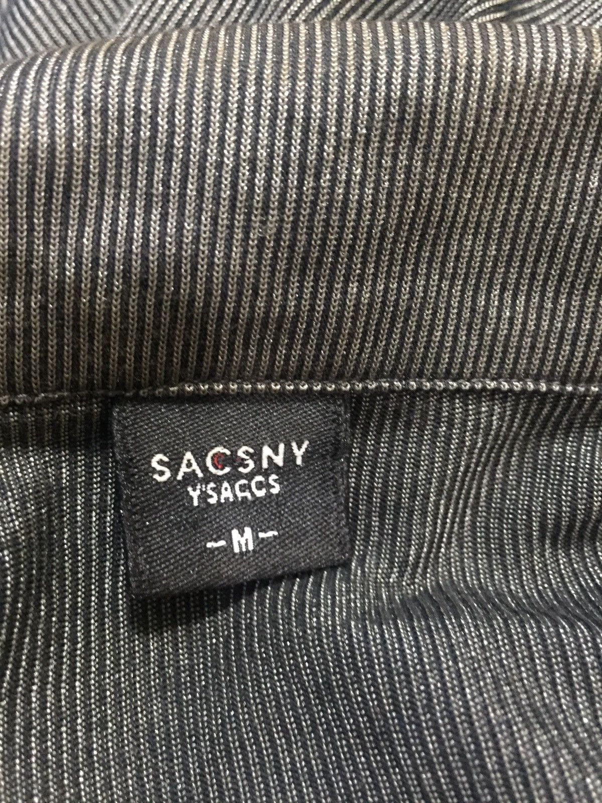 Japanese Brand × Yohji Yamamoto Designer Yohji yamamoto Y’saccs Sacsny Zipper Colar Shirt Size US M / EU 48-50 / 2 - 5 Thumbnail
