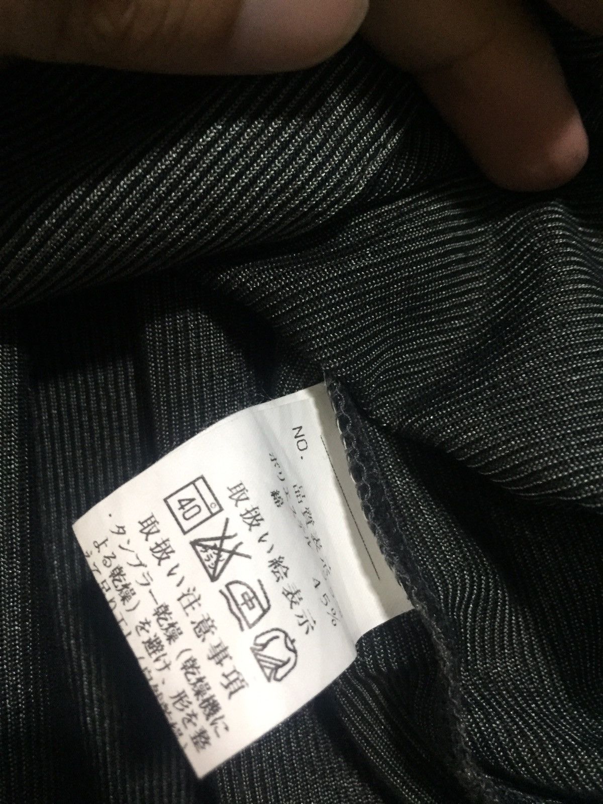 Japanese Brand × Yohji Yamamoto Designer Yohji yamamoto Y’saccs Sacsny Zipper Colar Shirt Size US M / EU 48-50 / 2 - 6 Thumbnail