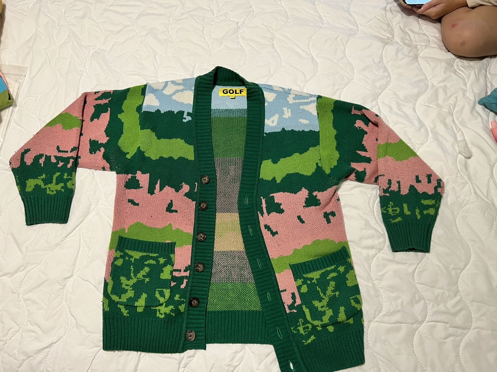 Golf Wang × Golf le Fleur Golf le Fleur Knit Landscape Golf Wang × Golf le Fleur Golf le Fleur Knit Landscape