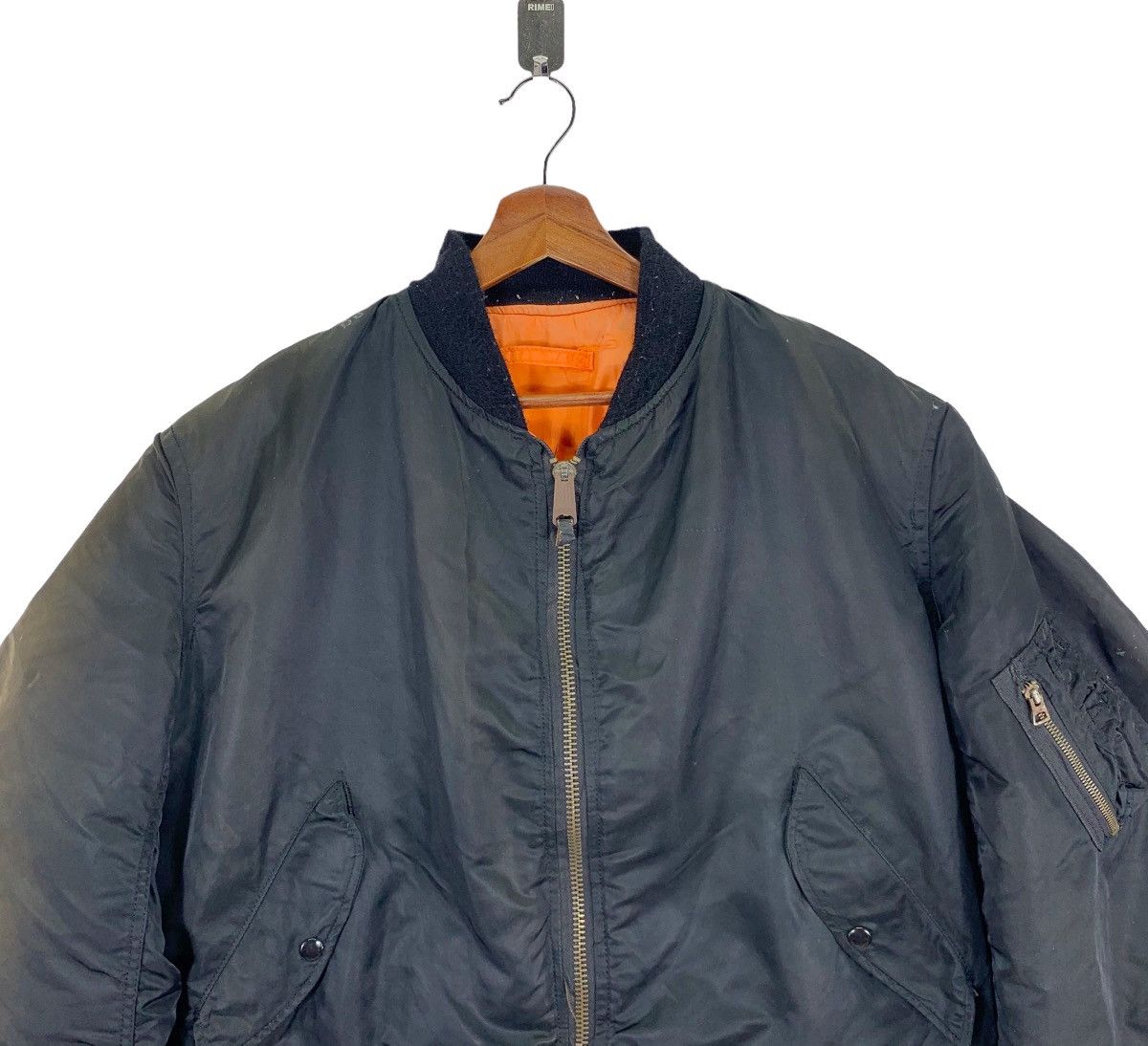 Vintage VINTAGE SKULL EMBROIDERY BOMBER FLIGHT JACKET Size US XL / EU 56 / 4 - 6 Thumbnail