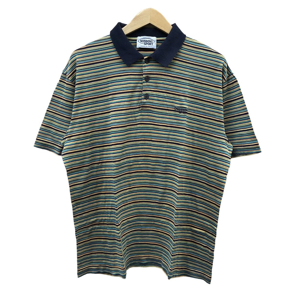 Vintage Missoni Sport Stripes Polo shirt