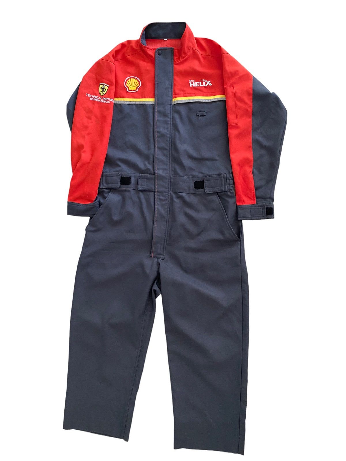 image of Ferrari X Shell Overalls Technical Racing Nice Designer in Red, Men's (Size 34)