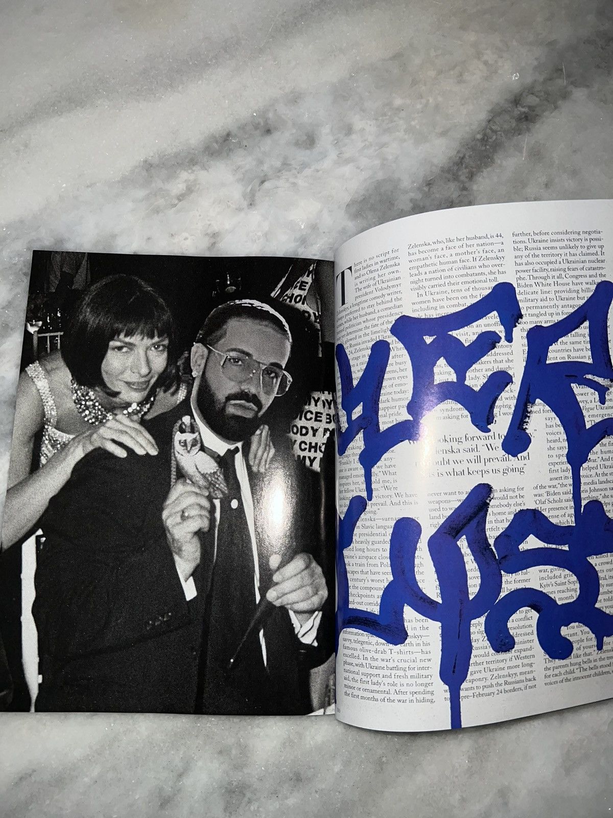 Drake Drake 21 Savage Her Loss Vogue Magazine Size ONE SIZE - 5 Thumbnail