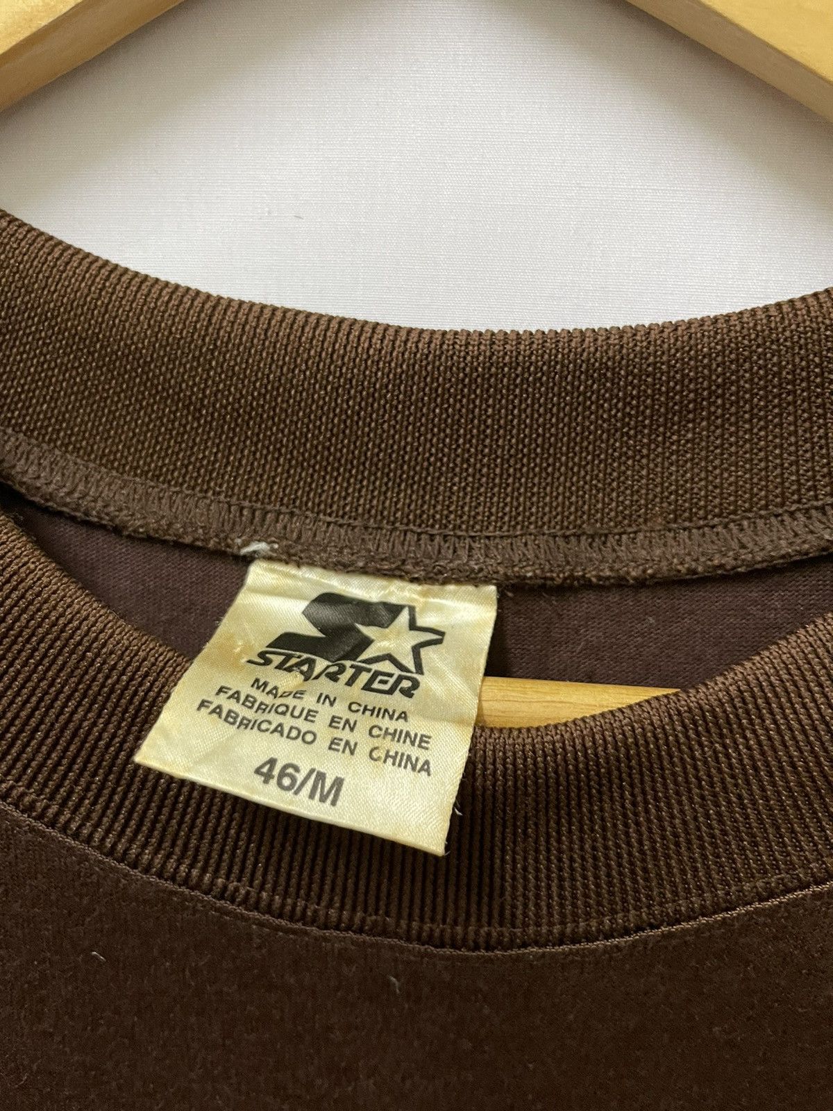 NHL × Starter × Vintage Vintage Starter MD Jersey Shirt Brown Size US M / EU 48-50 / 2 - 4 Thumbnail