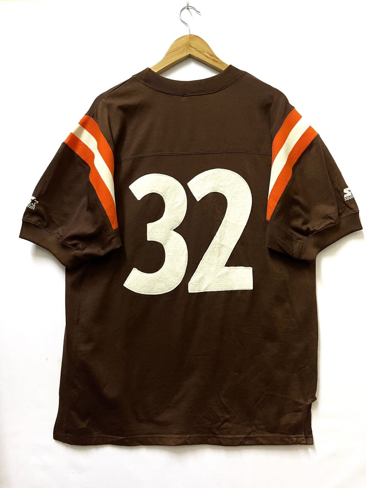 NHL × Starter × Vintage Vintage Starter MD Jersey Shirt Brown Size US M / EU 48-50 / 2 - 3 Thumbnail