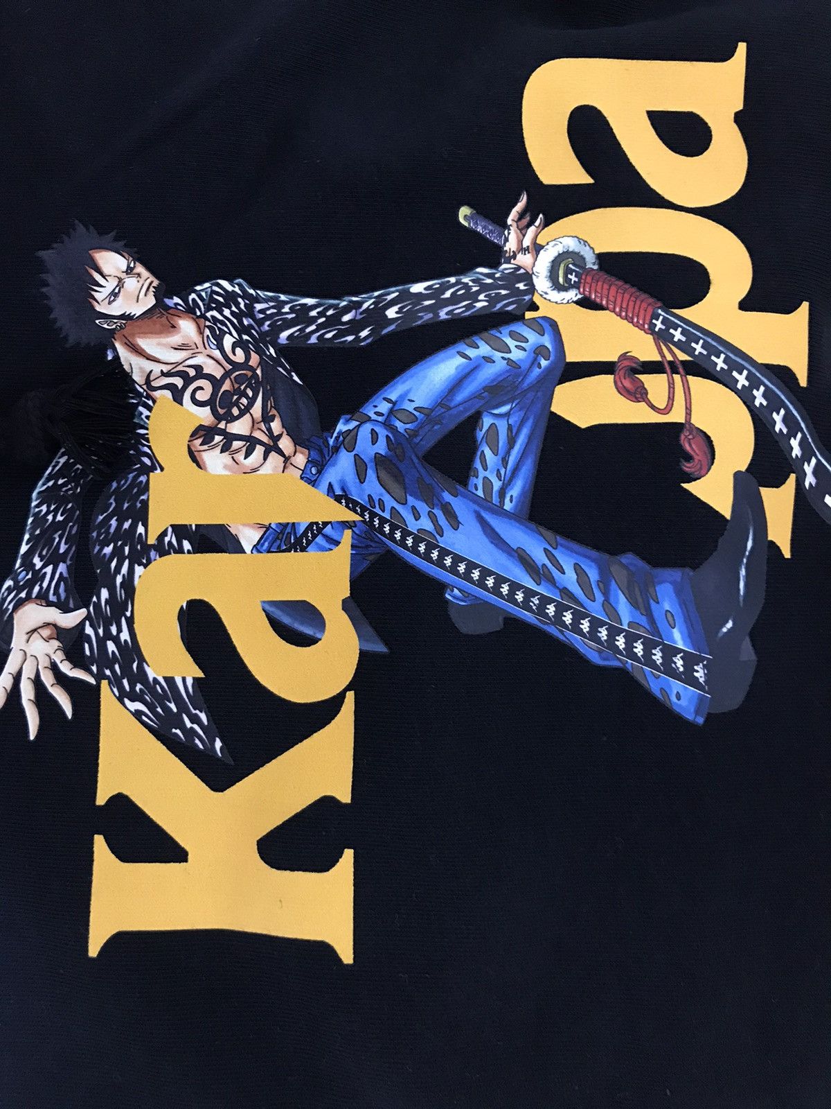 Kappa Kappa × ONE PIECE LAW HOODIE Black S Size US S / EU 44-46 / 1 - 2 Thumbnail