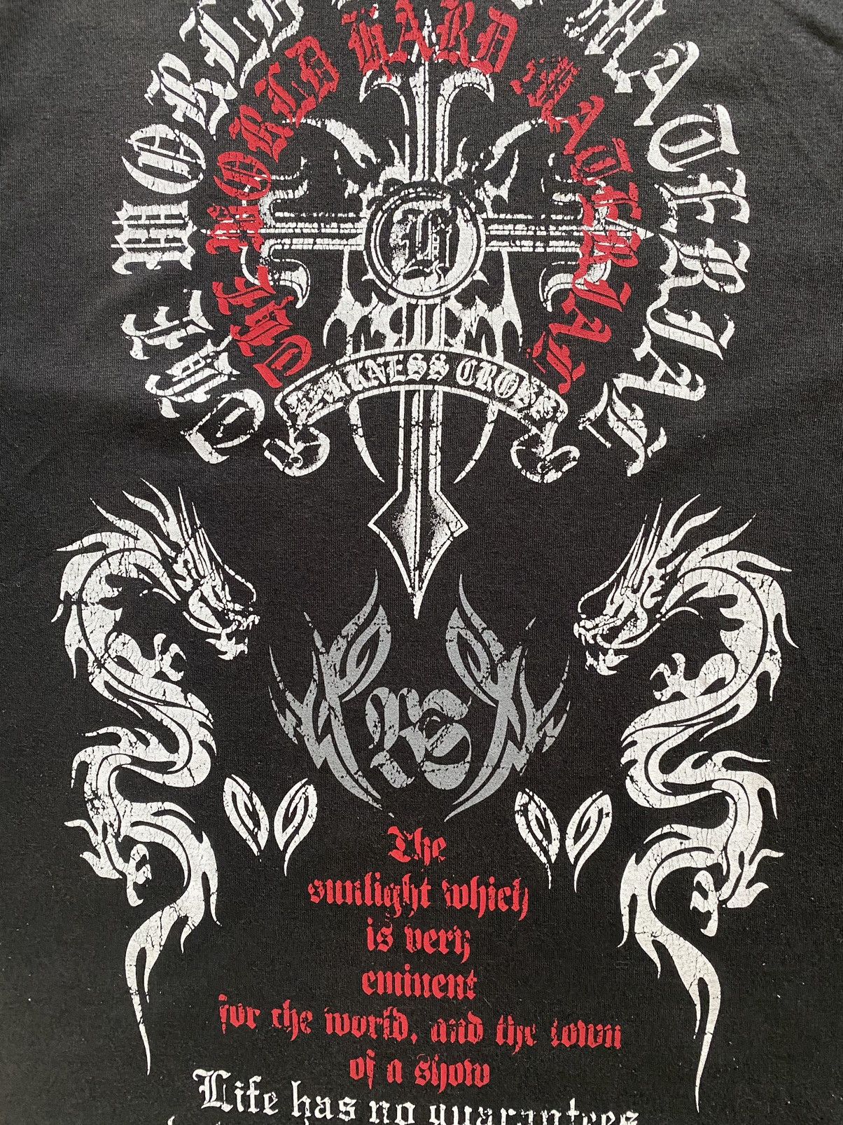 Vintage ☠️ Vintage The Breakers Dragon Punk Shirt faded design Size US L / EU 52-54 / 3 - 9 Thumbnail