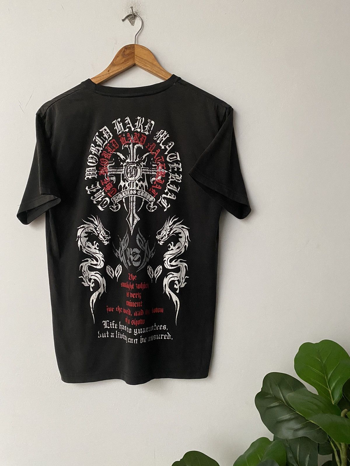 Vintage ☠️ Vintage The Breakers Dragon Punk Shirt faded design Size US L / EU 52-54 / 3 - 1 Thumbnail