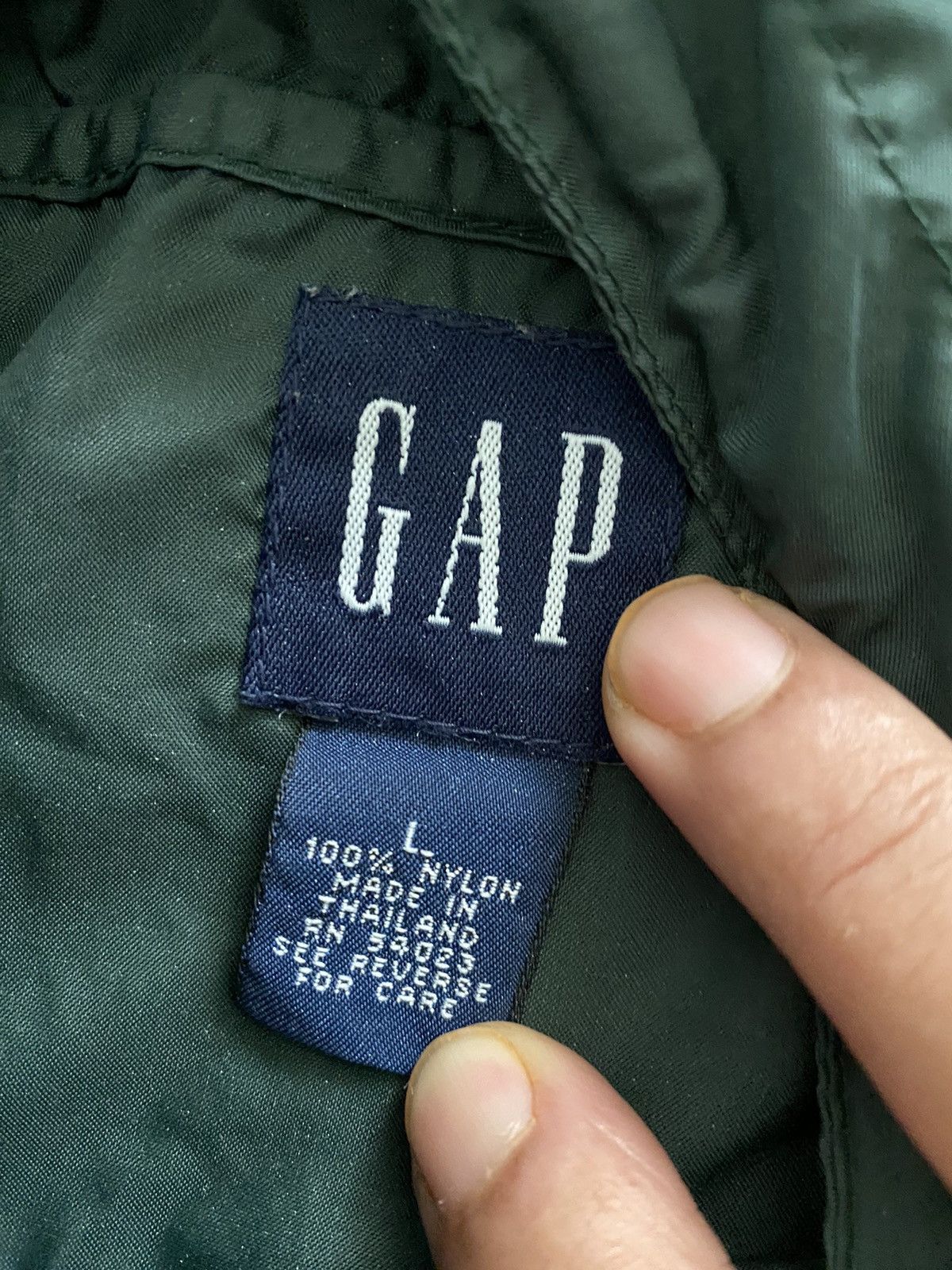Gap × Vintage Rare Gap Anorak travis scott style hoodie nice design Size US L / EU 52-54 / 3 - 16 Thumbnail