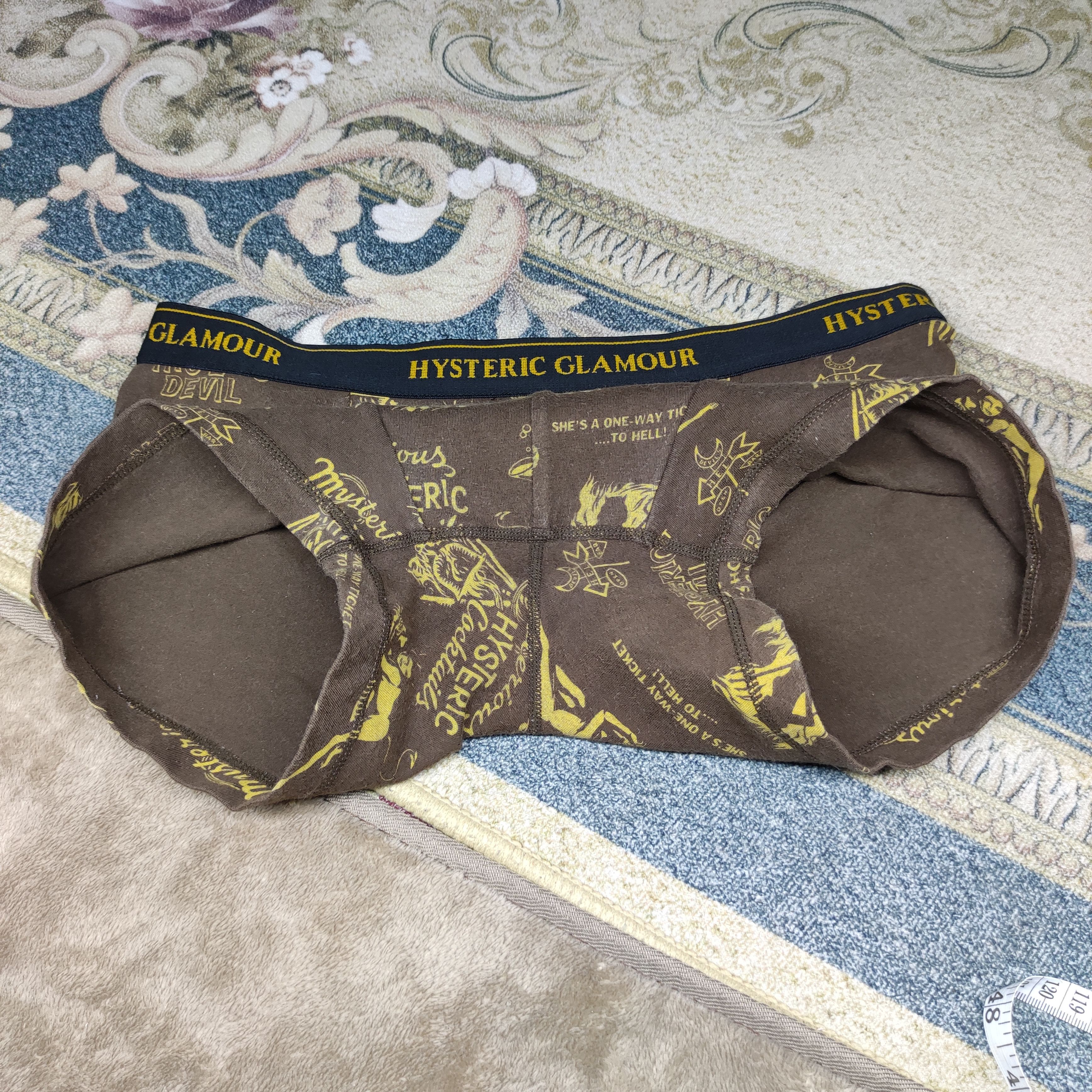 Hysteric Glamour Hysteric Glamour Full Print nude Sexy DEVIL GIRLS underwear Size US 27 - 6 Thumbnail