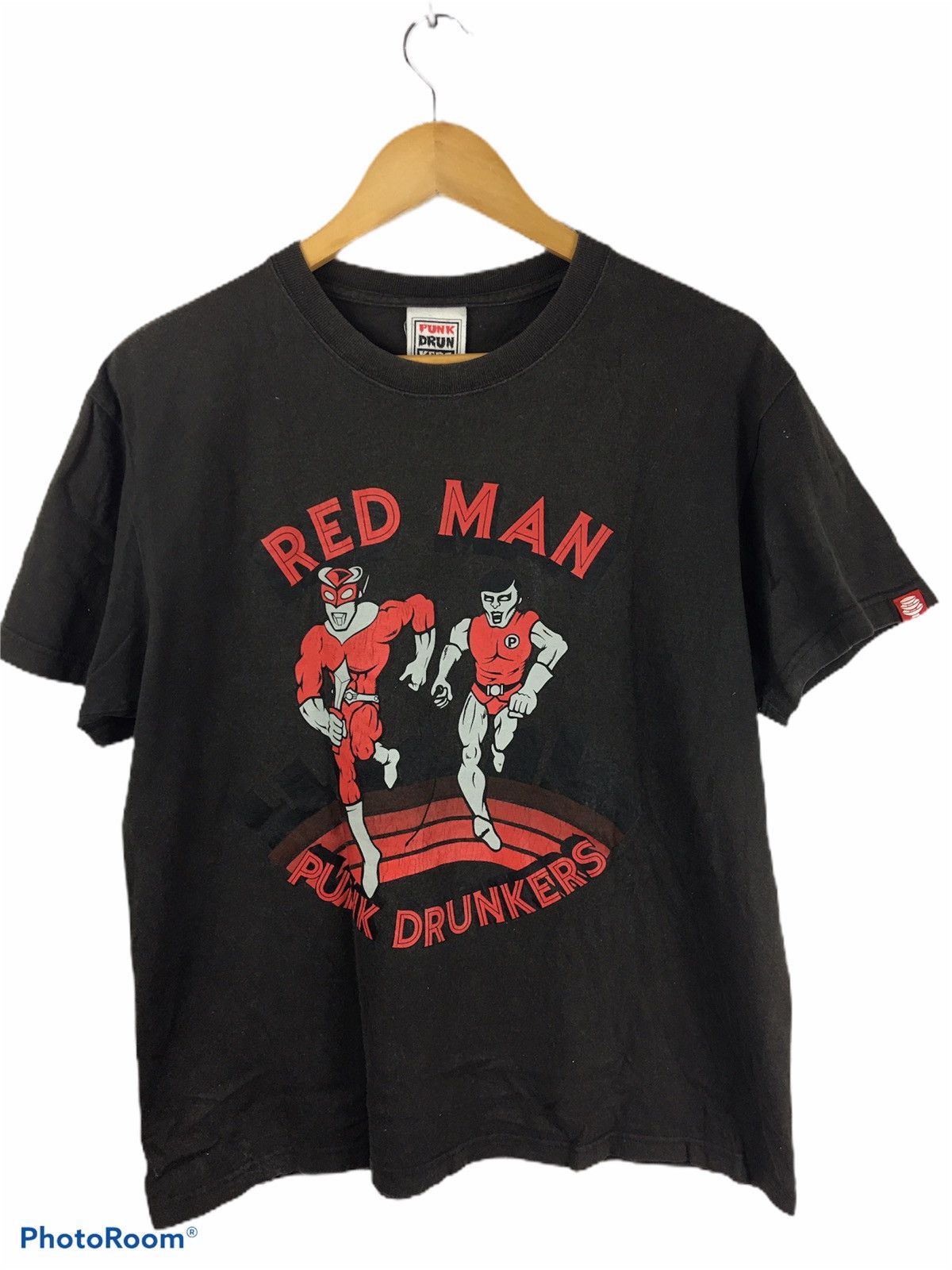 Cartoon Network × Japanese Brand Punk Drunkers Red Man Japanese Anime Shirt Size US L / EU 52-54 / 3 - 1 Thumbnail