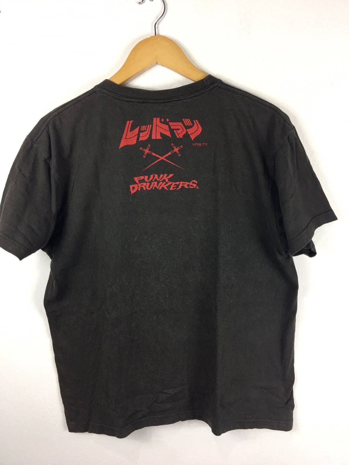 Cartoon Network × Japanese Brand Punk Drunkers Red Man Japanese Anime Shirt Size US L / EU 52-54 / 3 - 8 Thumbnail