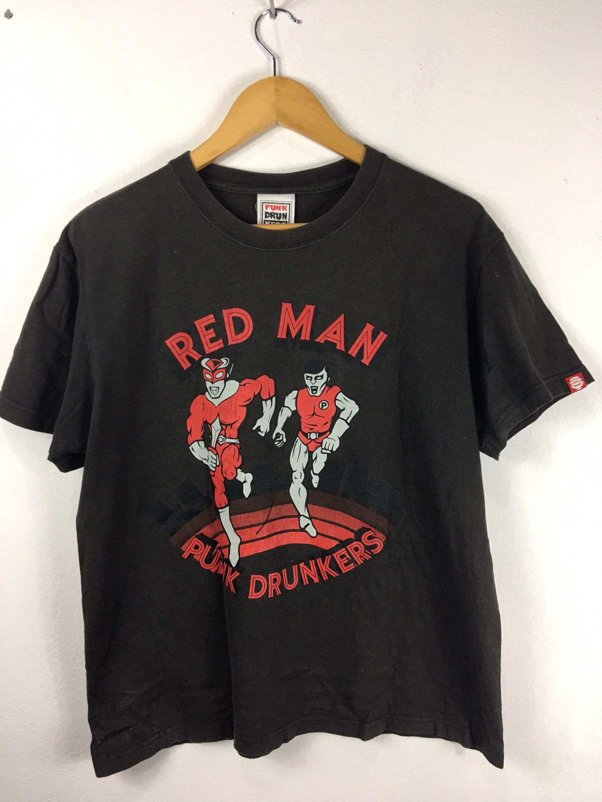 Cartoon Network × Japanese Brand Punk Drunkers Red Man Japanese Anime Shirt Size US L / EU 52-54 / 3 - 7 Thumbnail