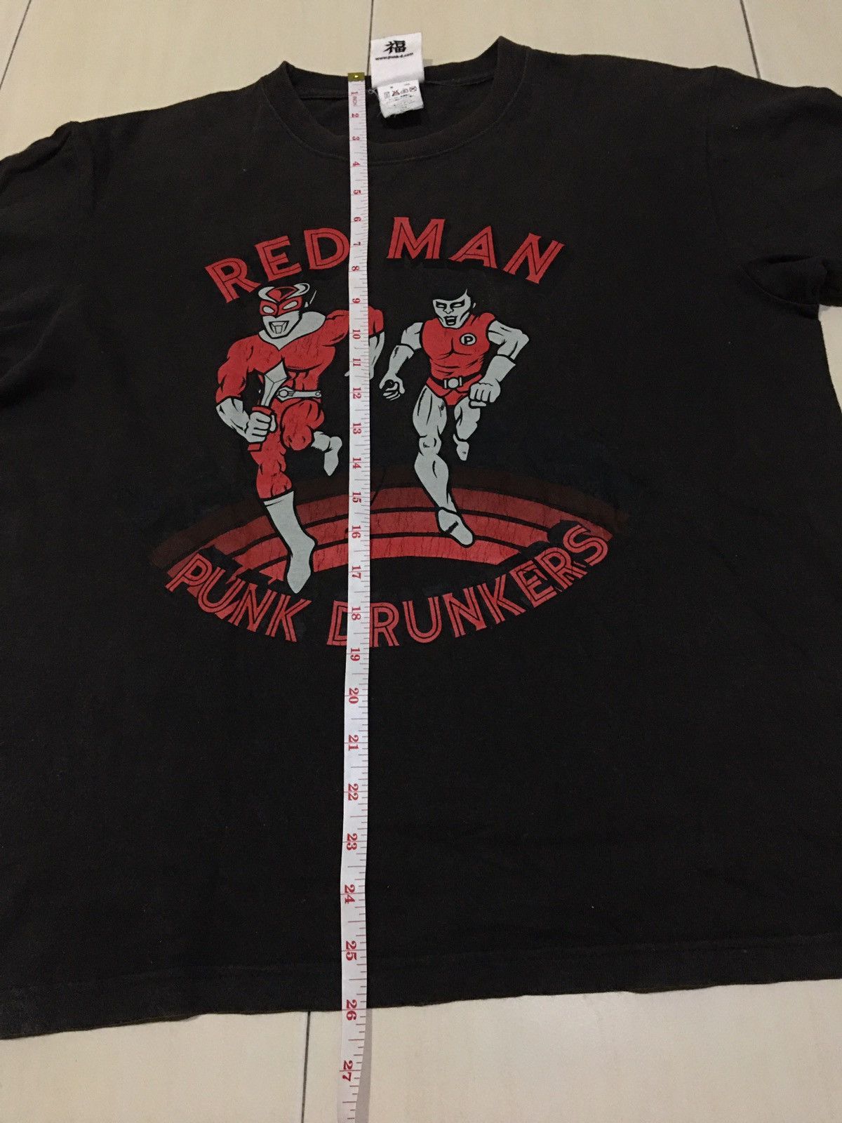Cartoon Network × Japanese Brand Punk Drunkers Red Man Japanese Anime Shirt Size US L / EU 52-54 / 3 - 11 Thumbnail
