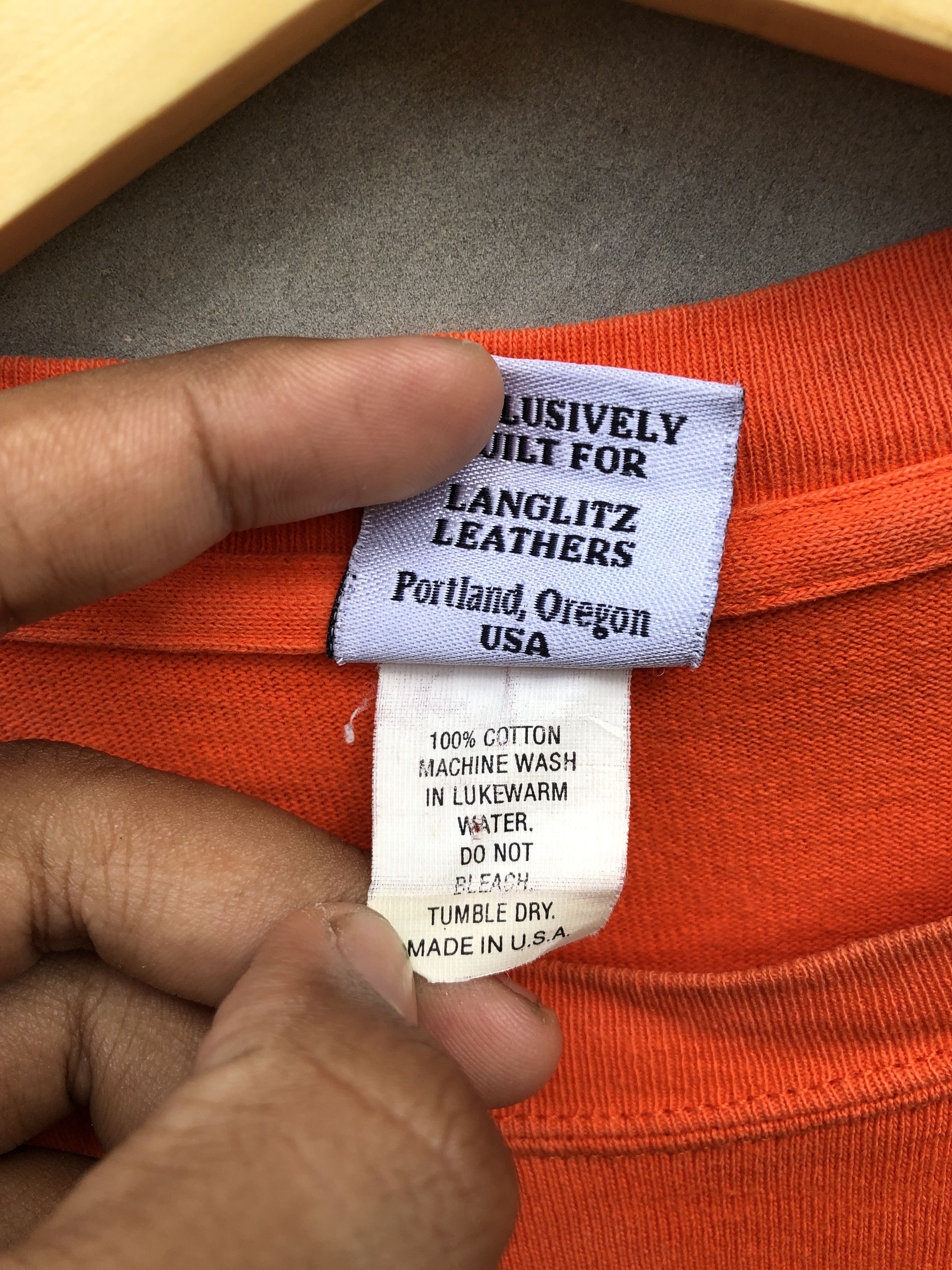 Indian Motorcycle × Vintage Langlitz tshirt Size US M / EU 48-50 / 2 - 7 Thumbnail